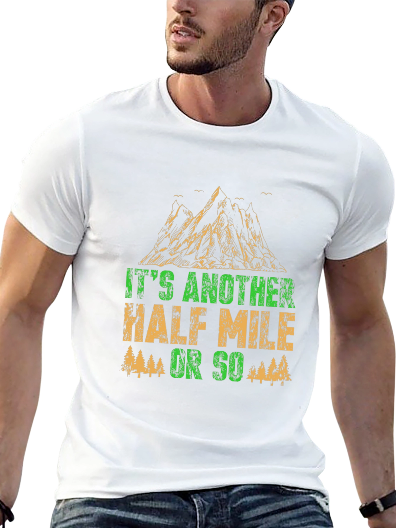 Hiking Graphic Tee - Another Half Mile