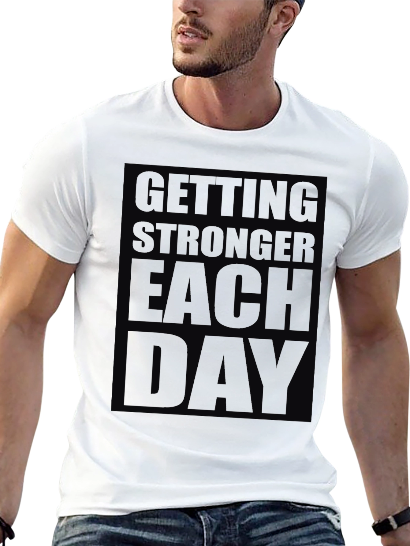 Getting Stronger Each Day Graphic Tee