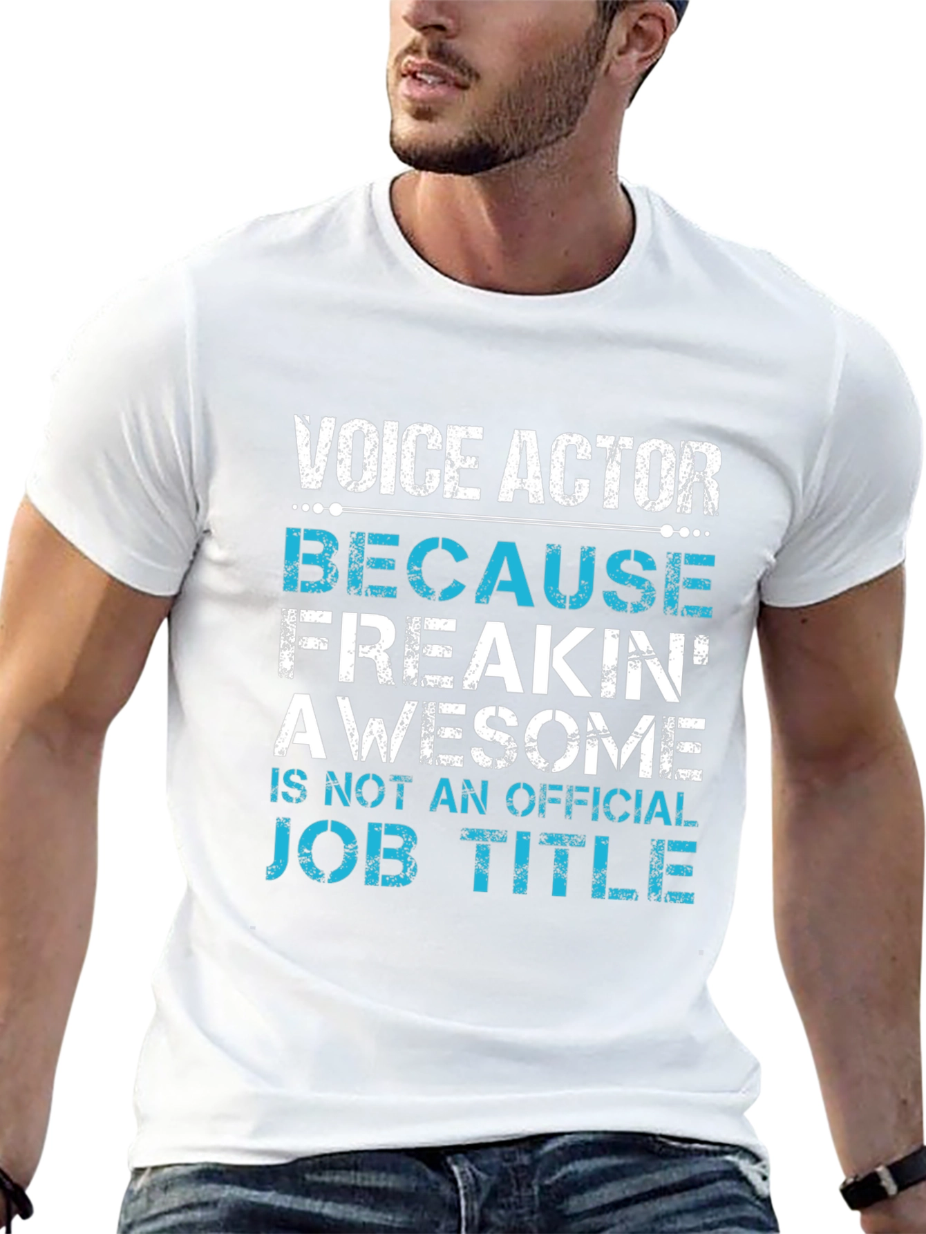 Voice Actor Funny Job Title T-Shirt