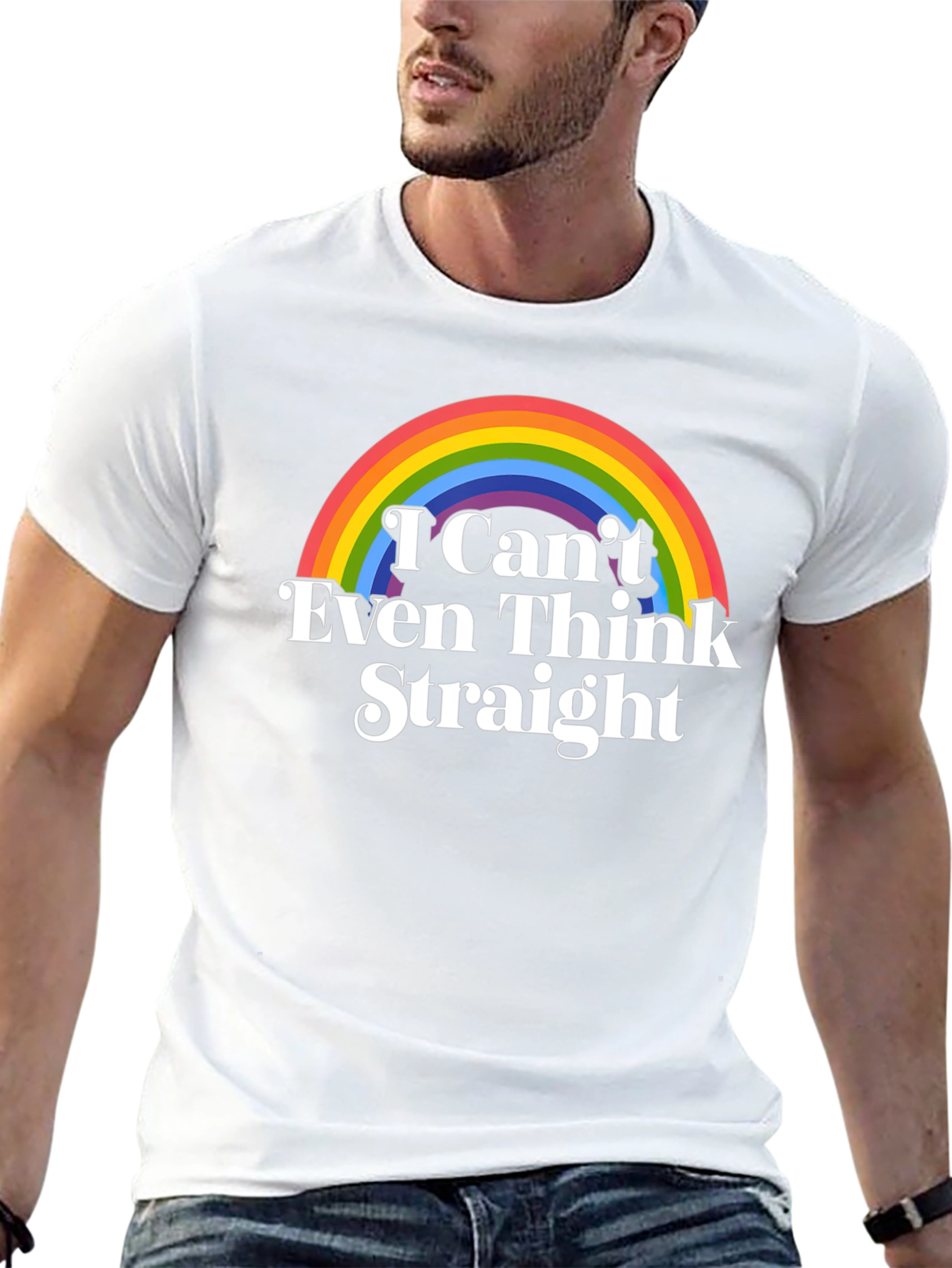 I Cant Even Think Straight LGBT Pride T-Shirt