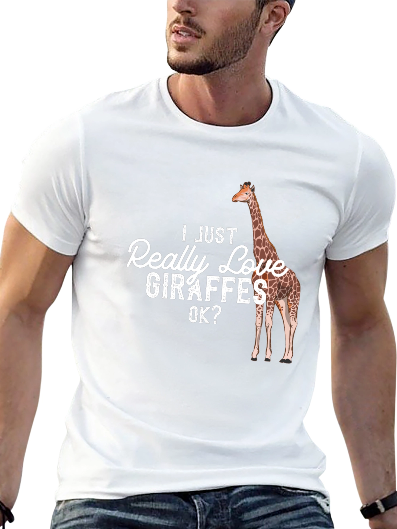 I Just Really Love Giraffes T-Shirt