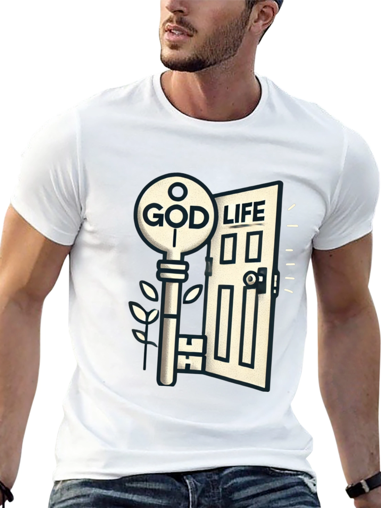 God is the Key to Life T-Shirt