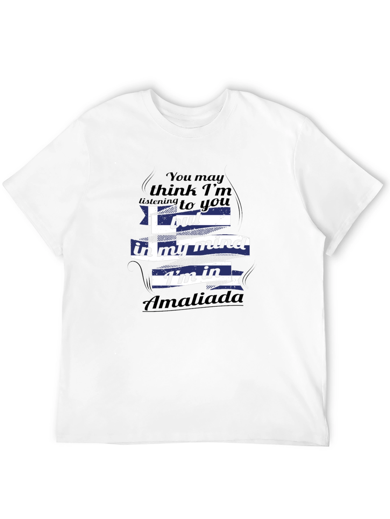 Amaliada Mind T-Shirt - Greece Pride Novelty Tee