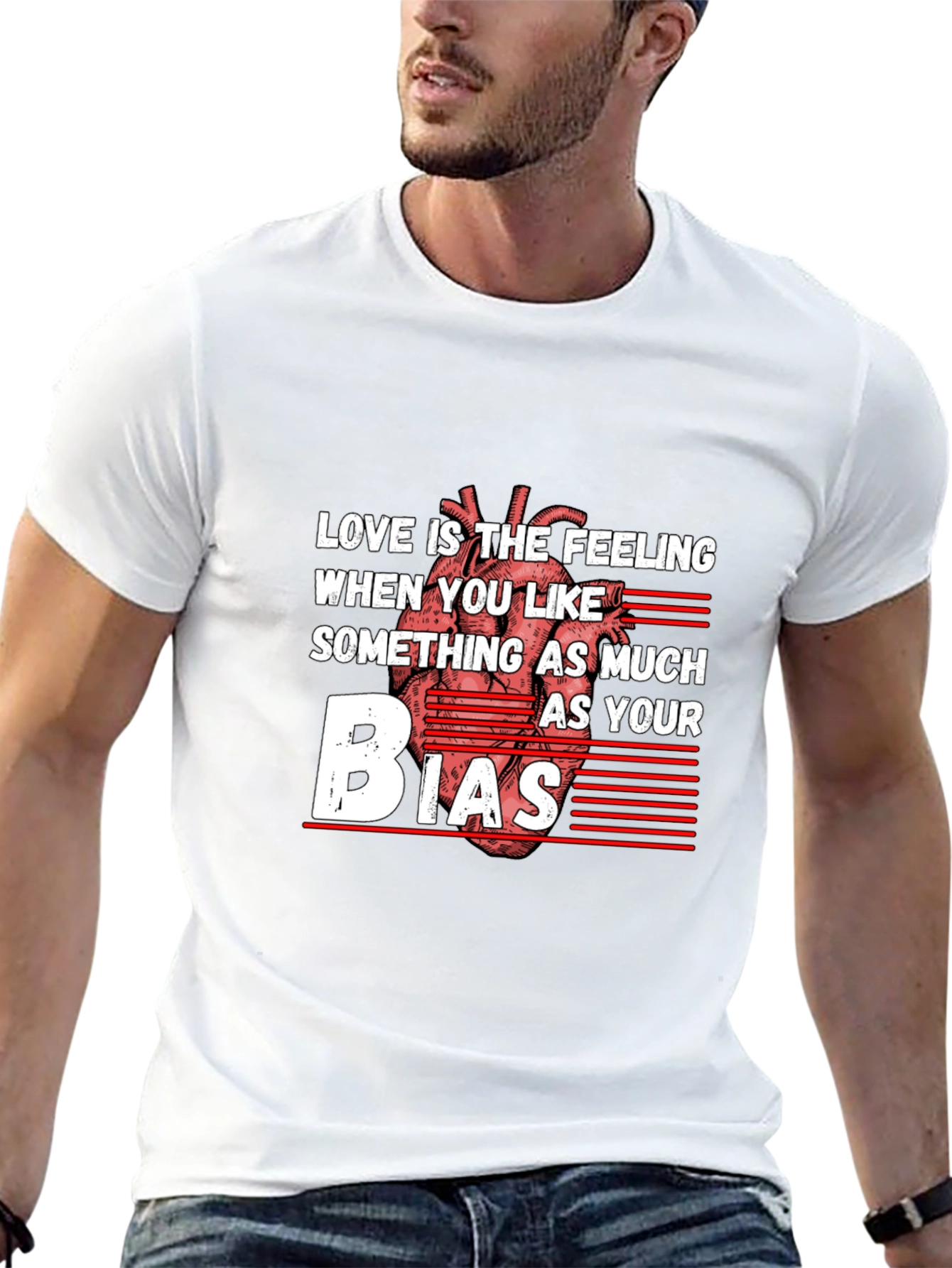 Love Bias T-Shirt - Funny Graphic Tee