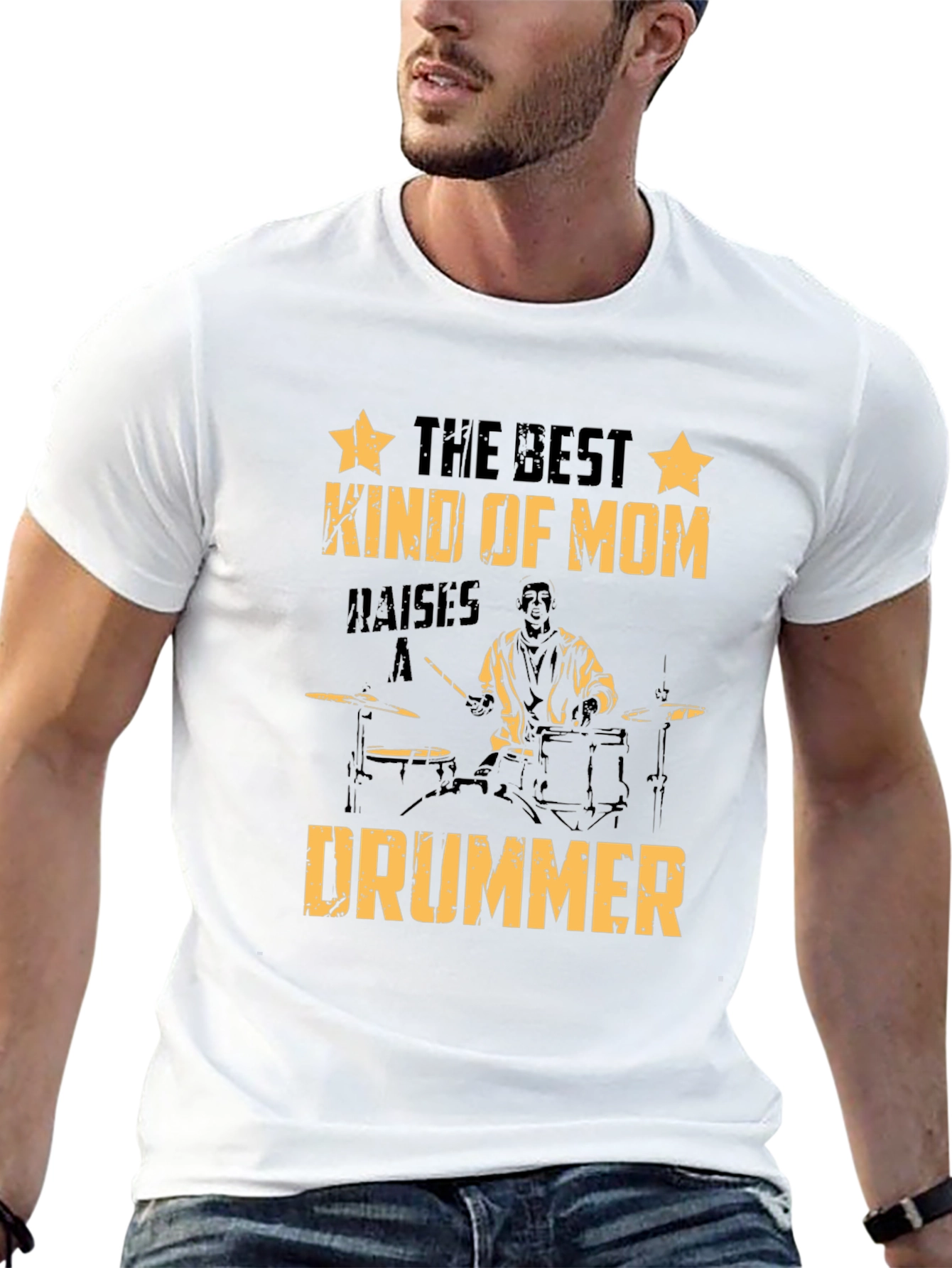 Best Kind of Mom Raises a Drummer T-Shirt