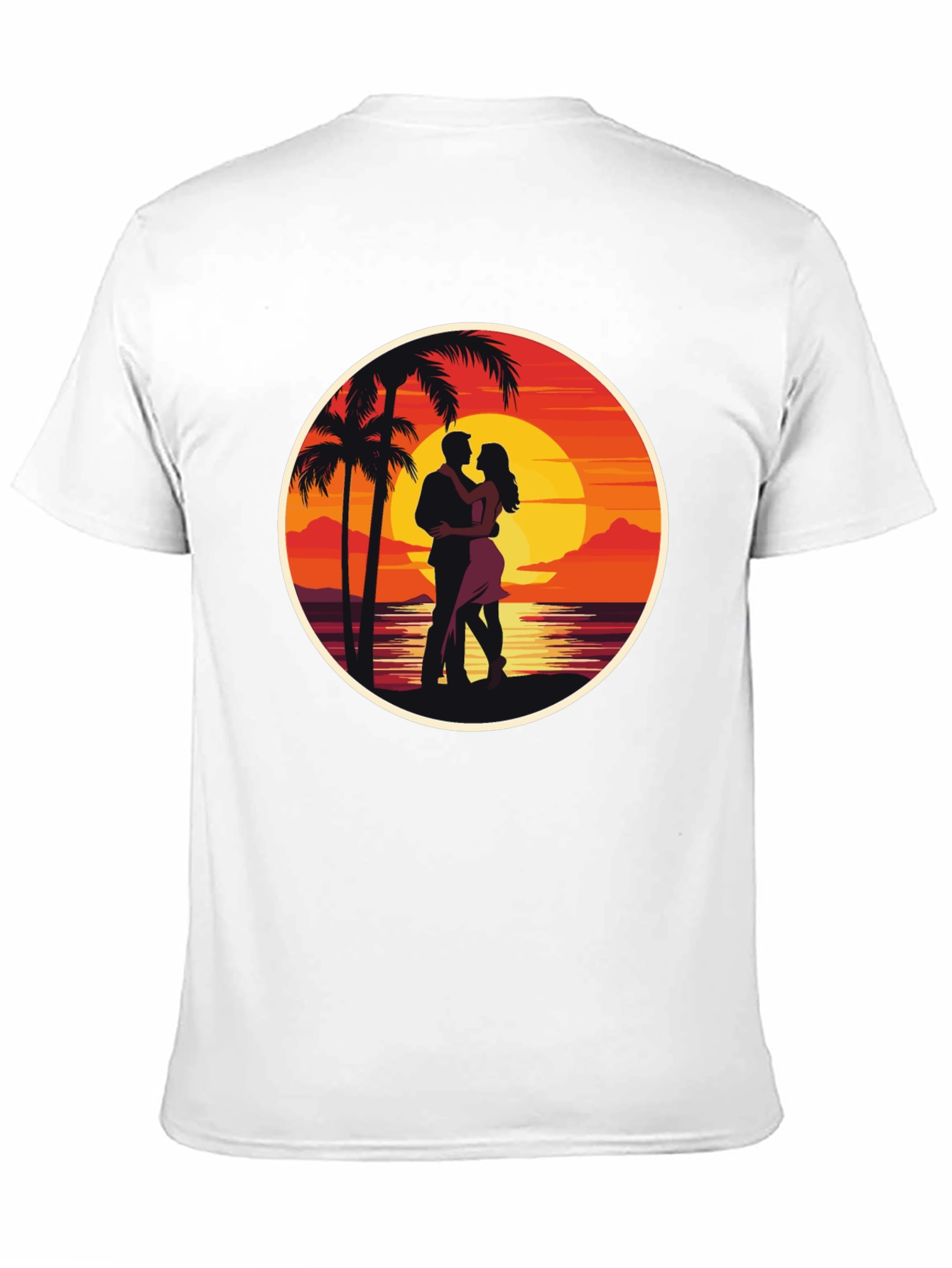 Romantic Sunset Beach T-Shirt