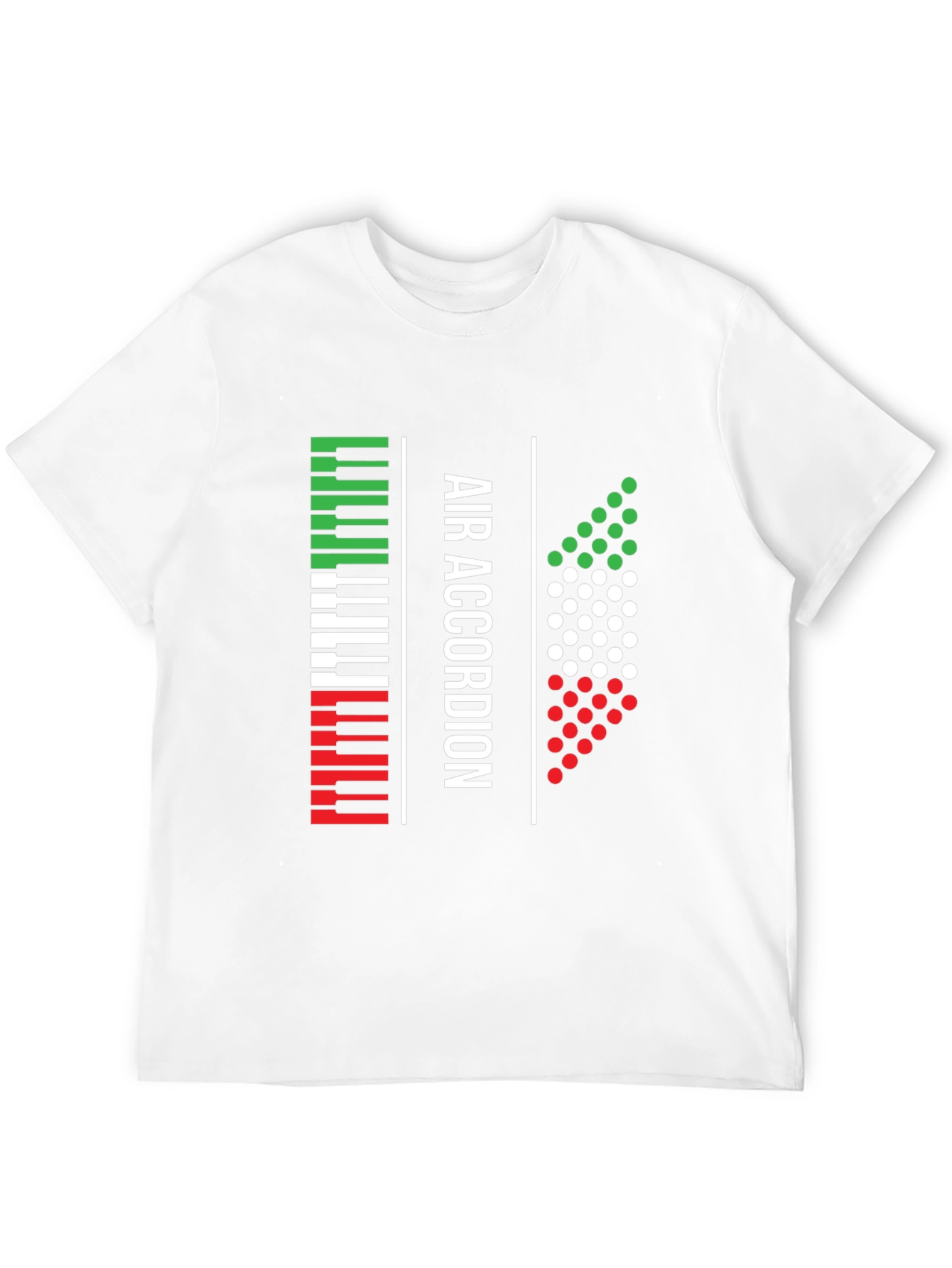Air Accordion Italian Pride Black T-Shirt