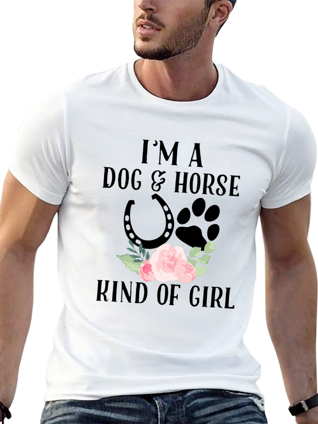 Dog & Horse Kind of Girl Graphic Tee