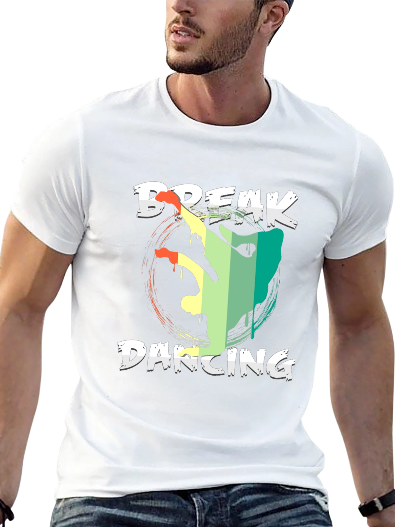 Breakdancing Graphic Tee - Trendy Street Style