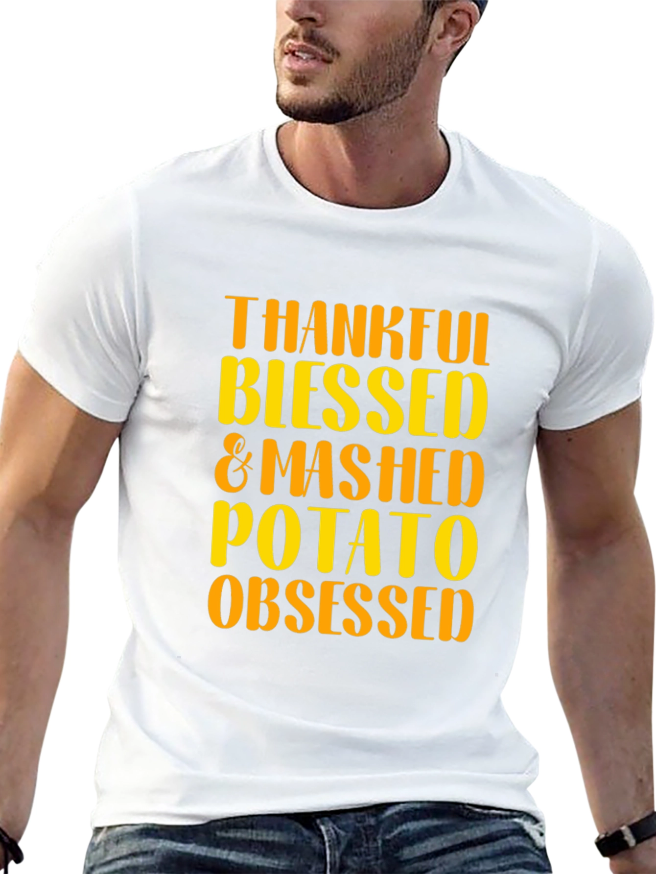 Thanksgiving Mashed Potato Obsessed T-Shirt
