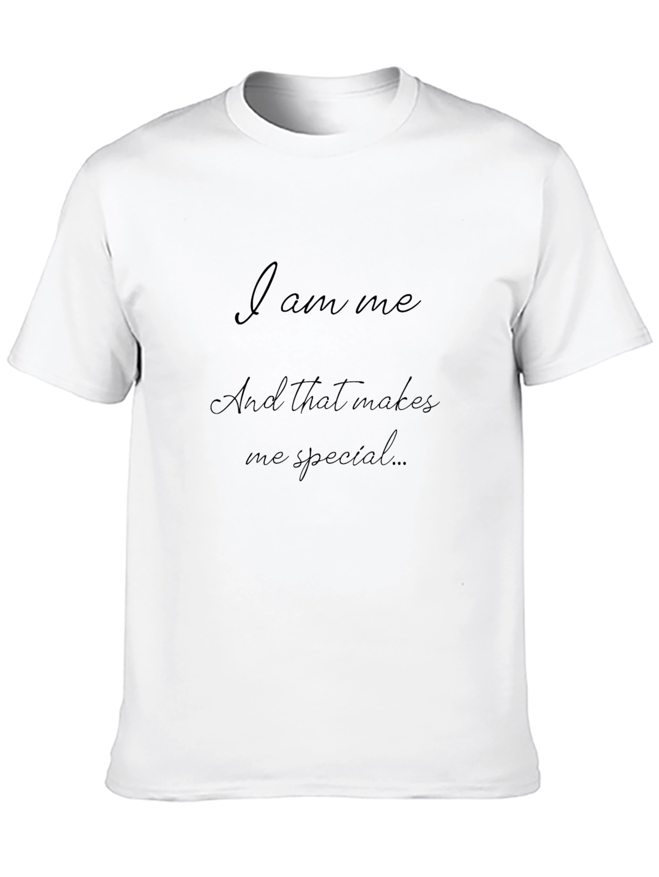 I Am Me T-Shirt - Inspirational Quote Tee