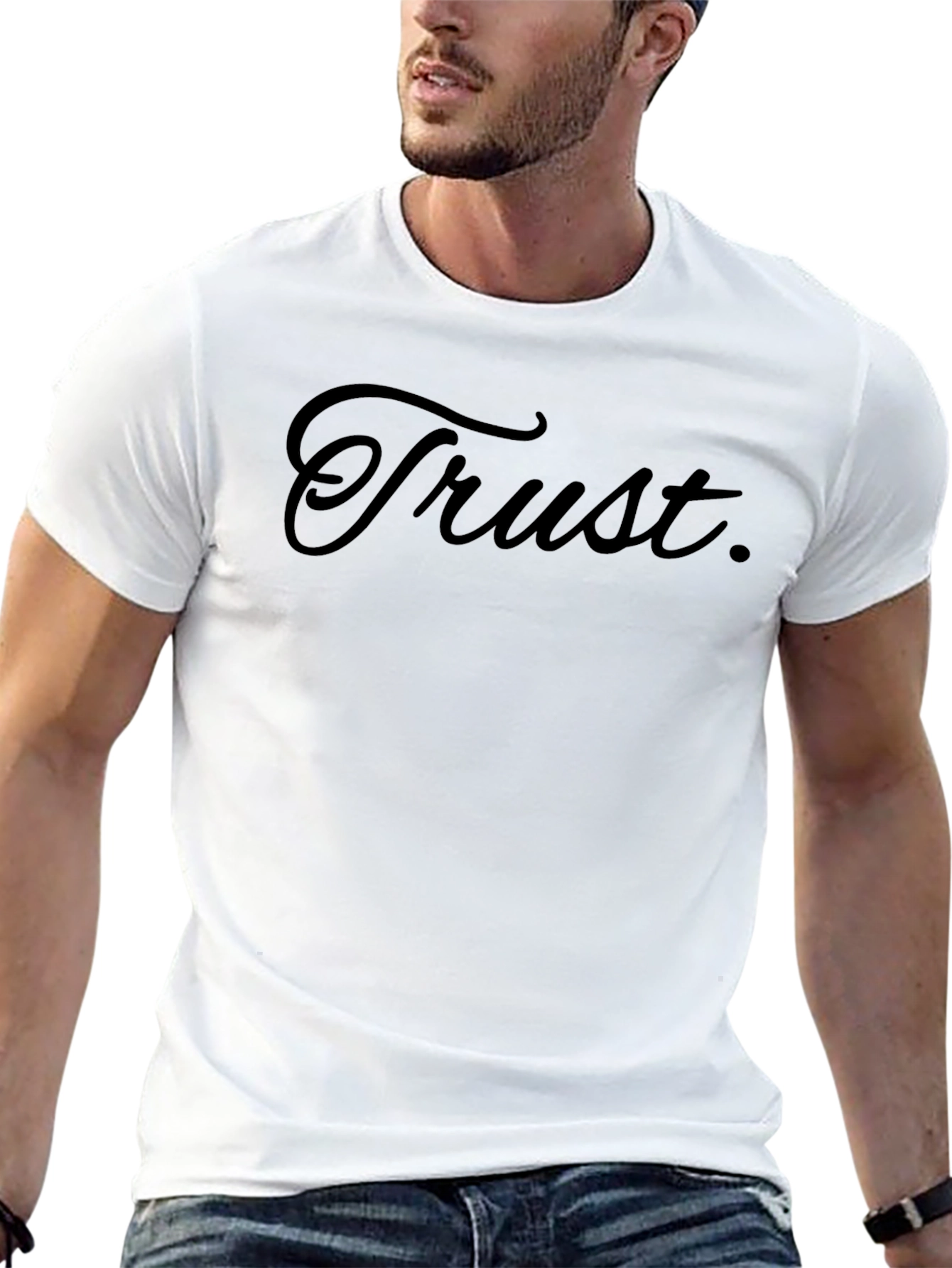 Trust Graphic T-Shirt - Black