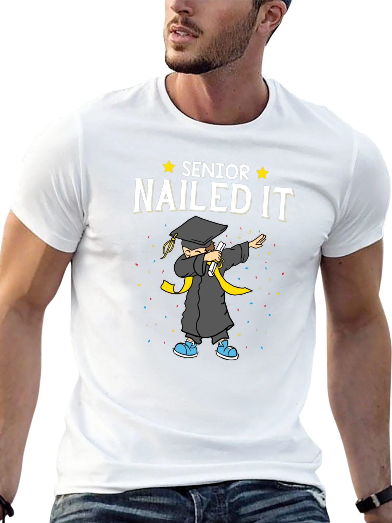 Senior Nailed It Graduation T-Shirt