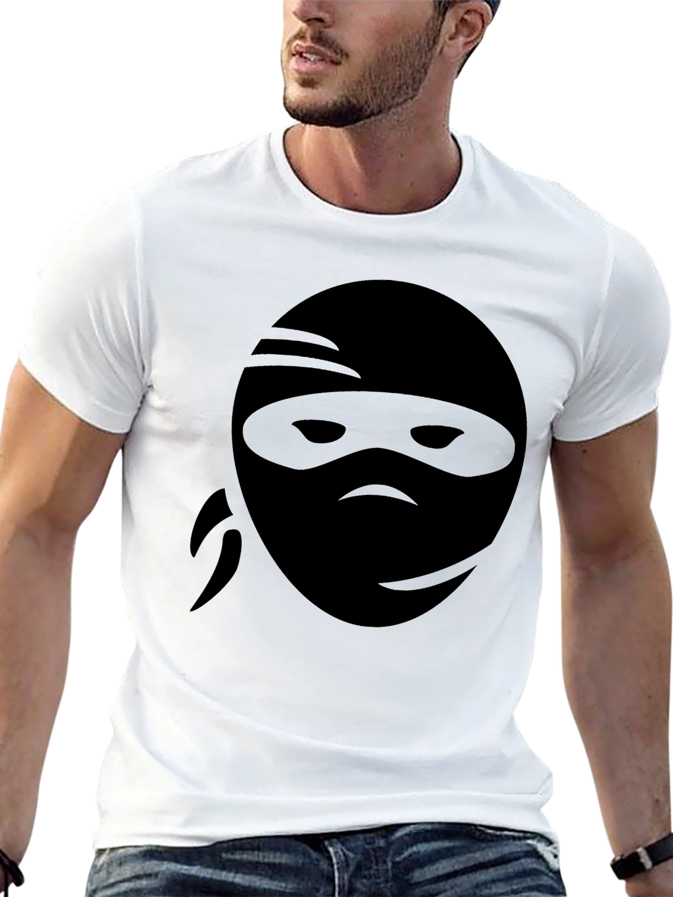 Ninja Graphic Tee - Stealth Style