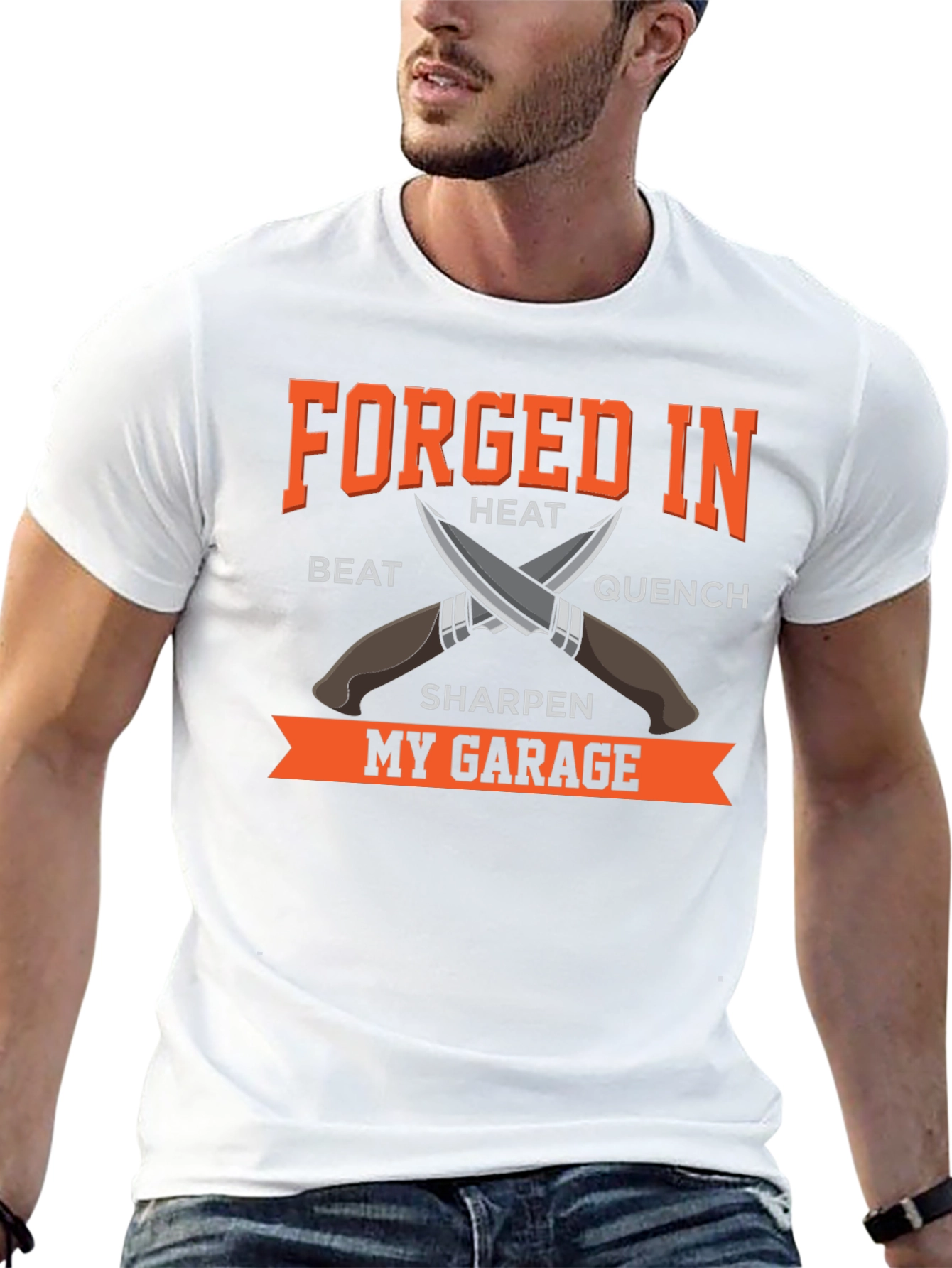 Forged in Heat Mens T-Shirt