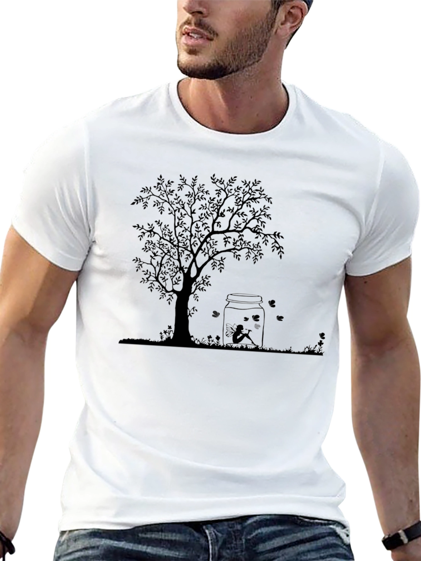 Nature Silhouette Graphic Tee
