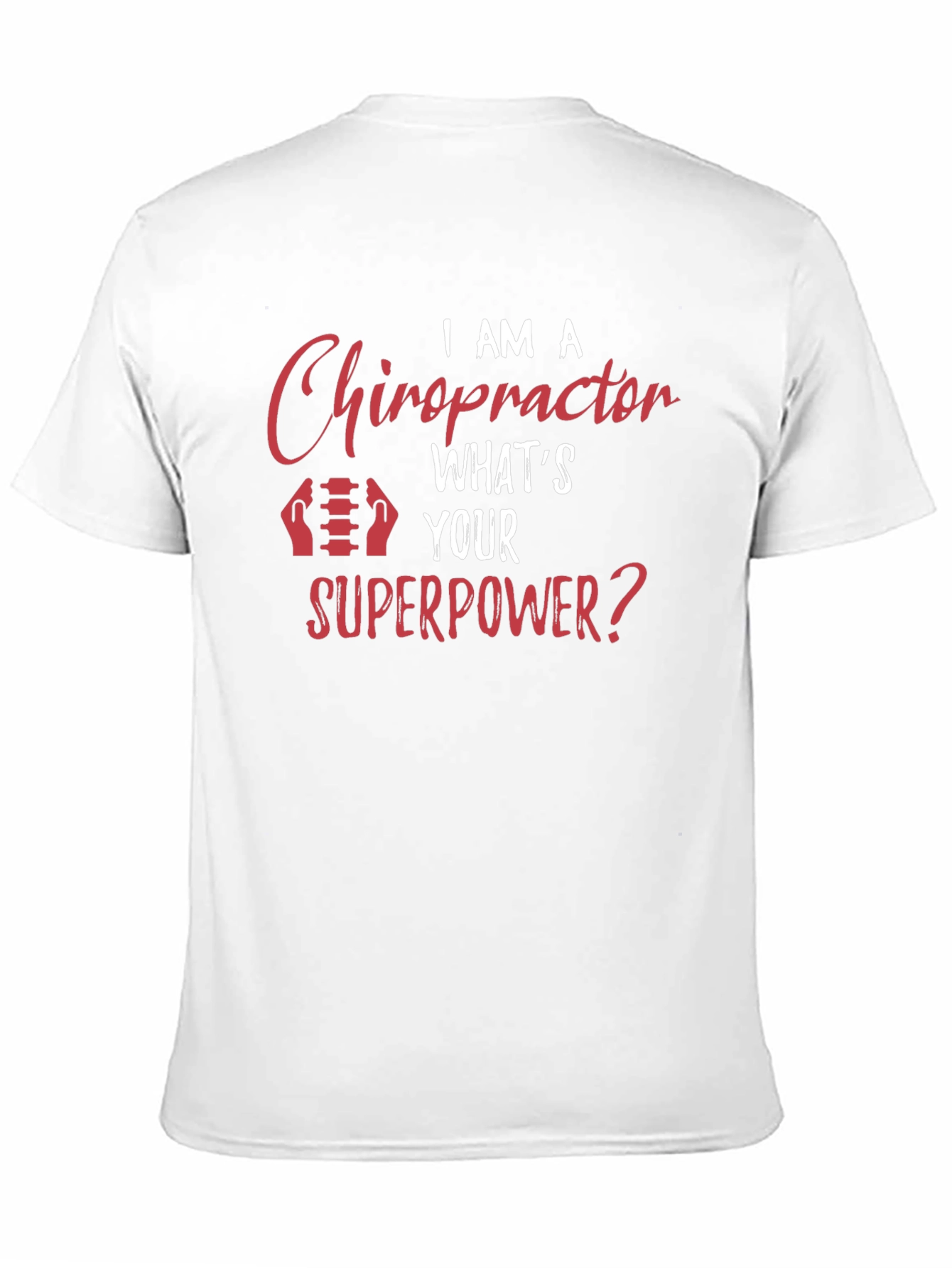 Chiropractor Superpower T-Shirt - Black