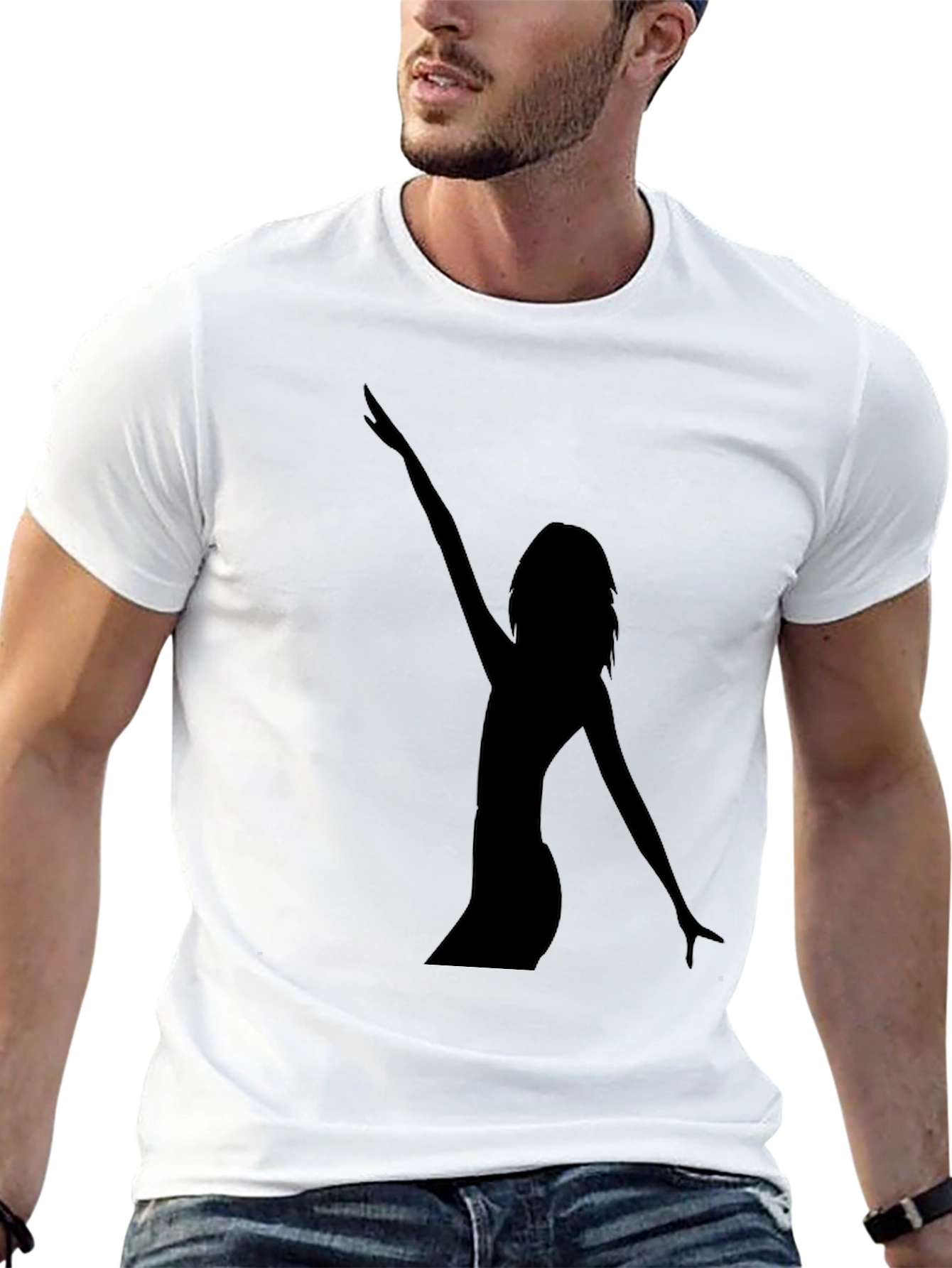 Silhouette Dancer Black T-Shirt