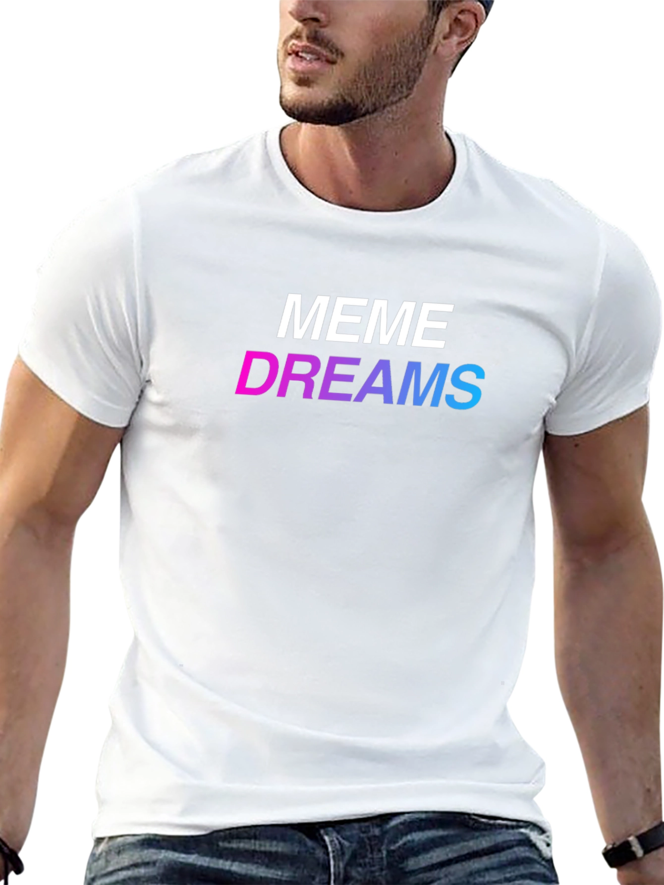 Meme Dreams Graphic Tee - Black