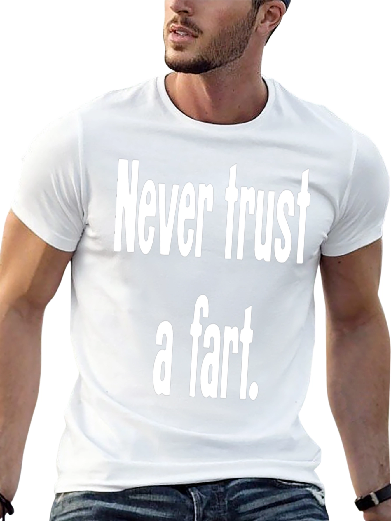 Never Trust a Fart Graphic Tee