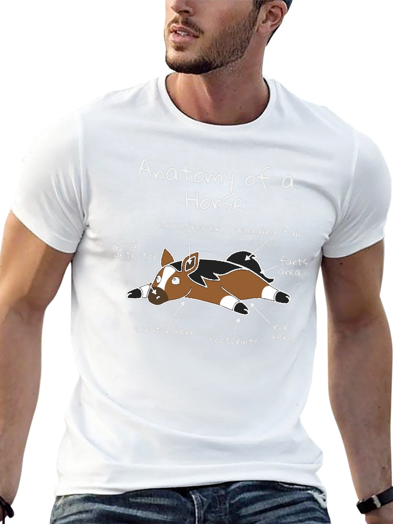Anatomy of a Horse T-Shirt
