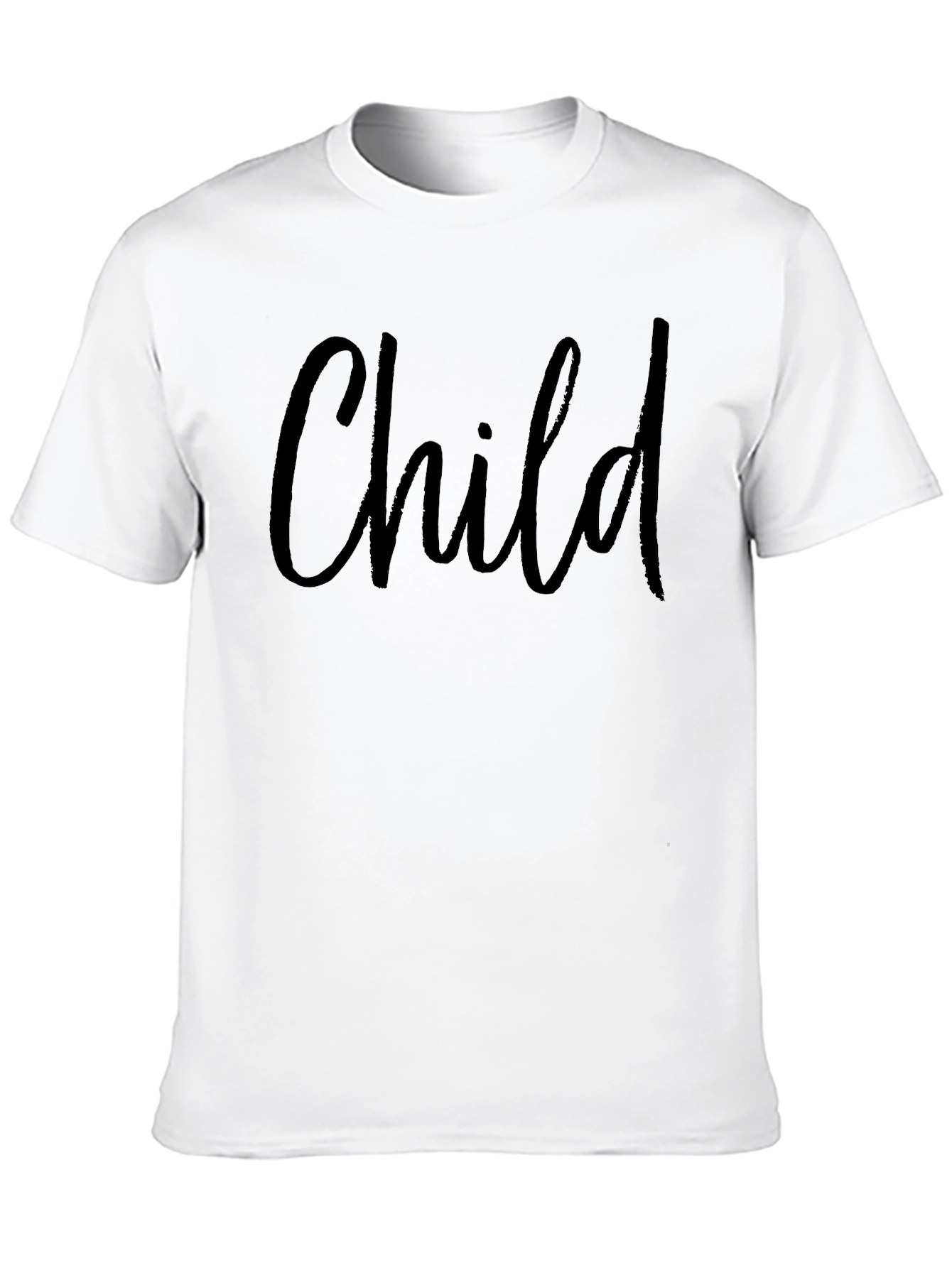 Child Graphic Tee - Stylish Black T-Shirt