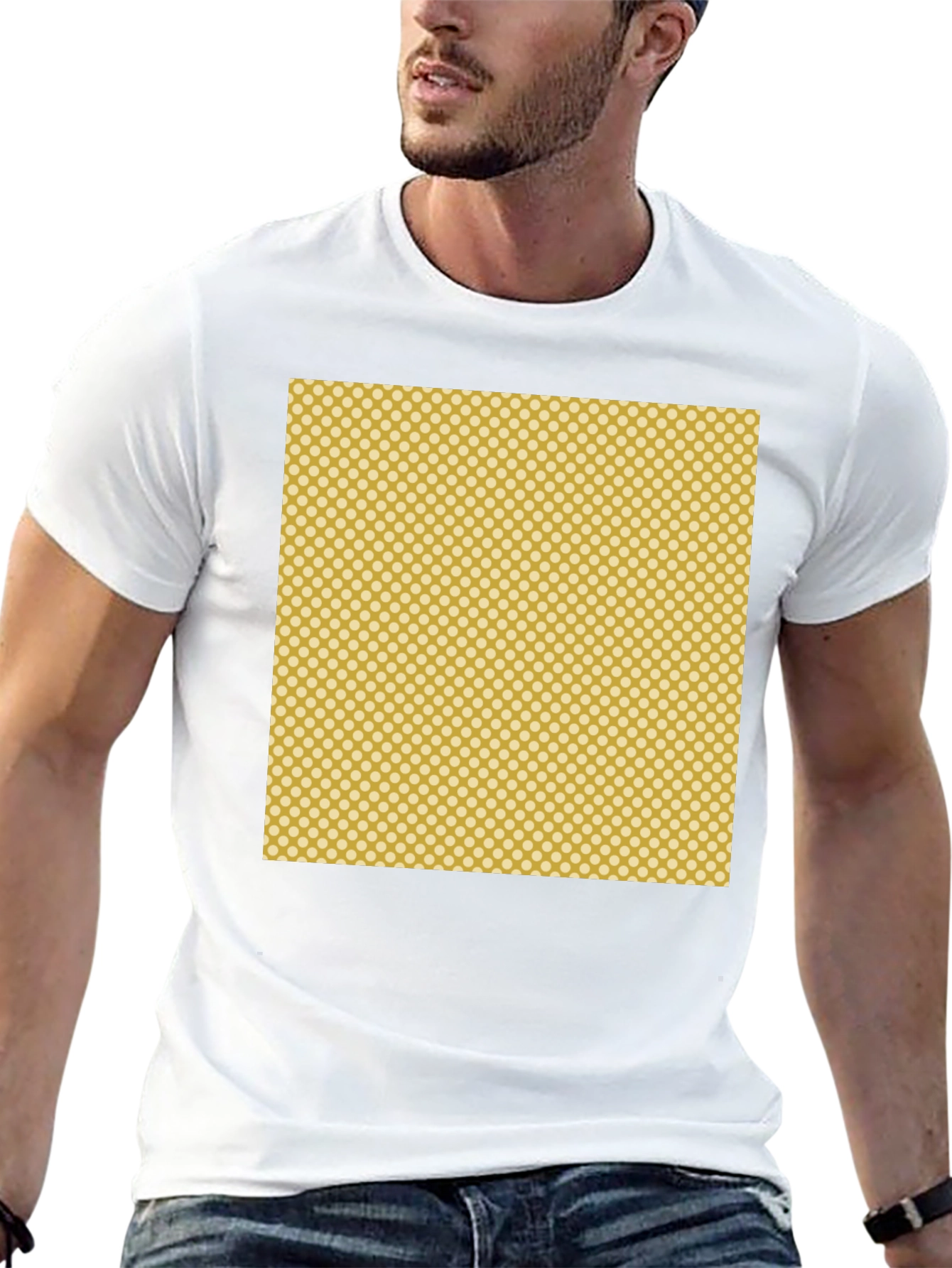 Patterned Tee - Stylish Casual Comfort
