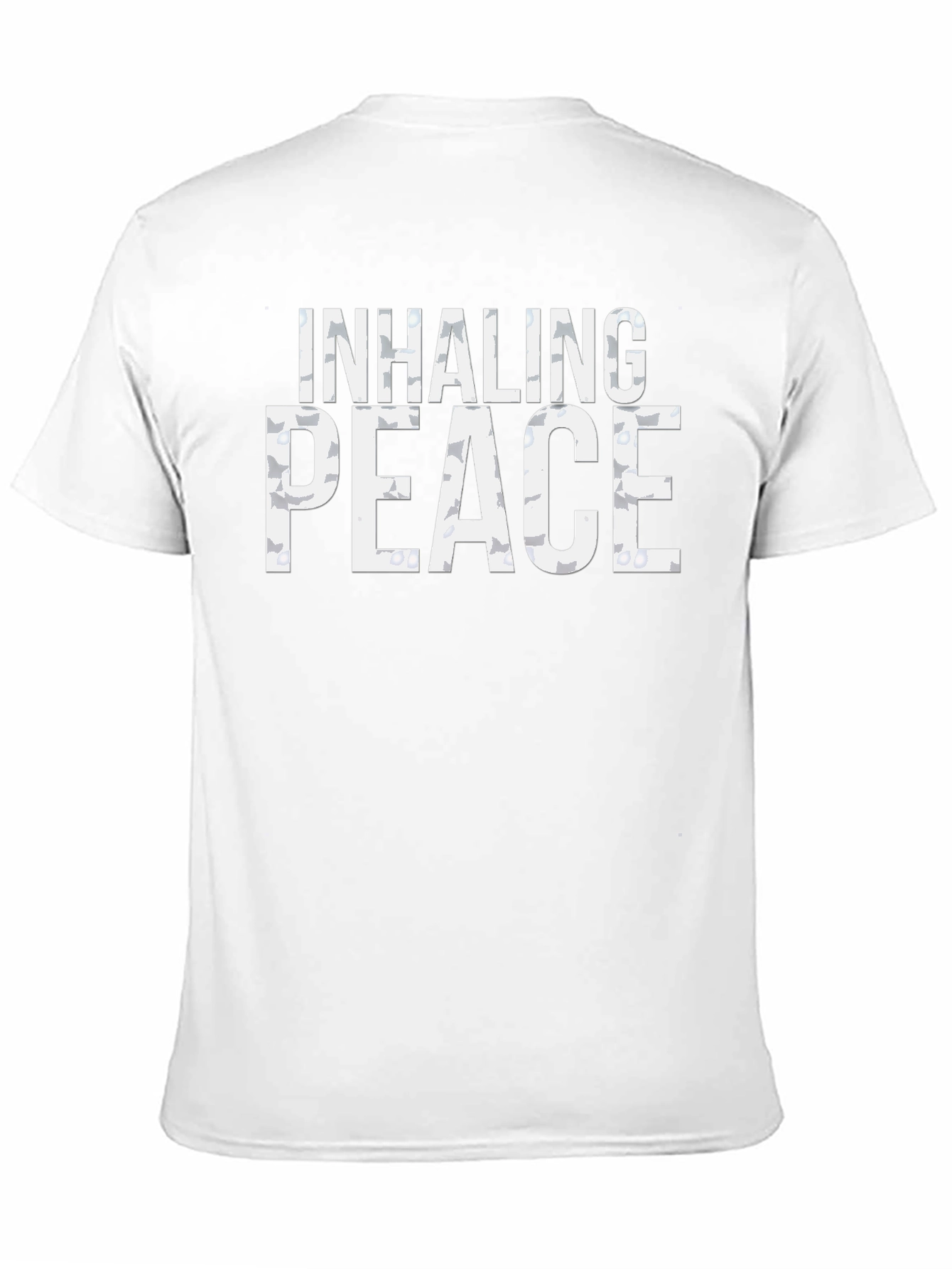 Inhaling Peace Graphic T-Shirt - Casual Comfort