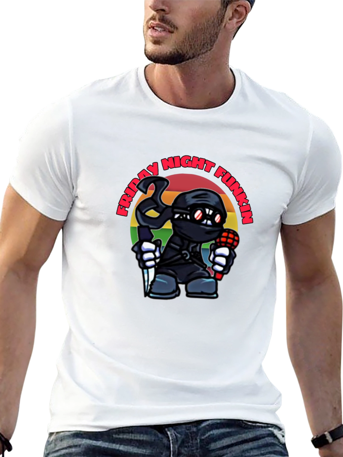 Friday Night Funkin Hank T-Shirt