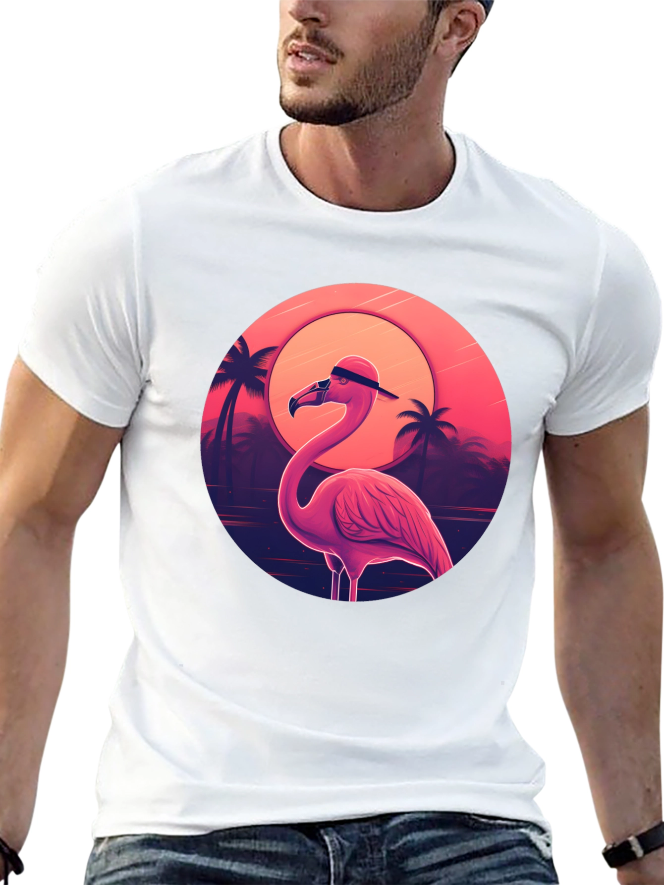 Retro Flamingo T-Shirt