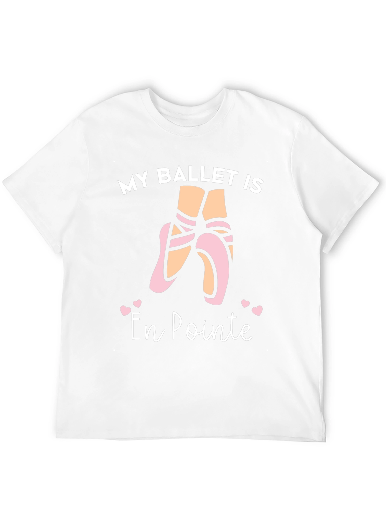 Ballet En Pointe Graphic Tee - Dancers Delight