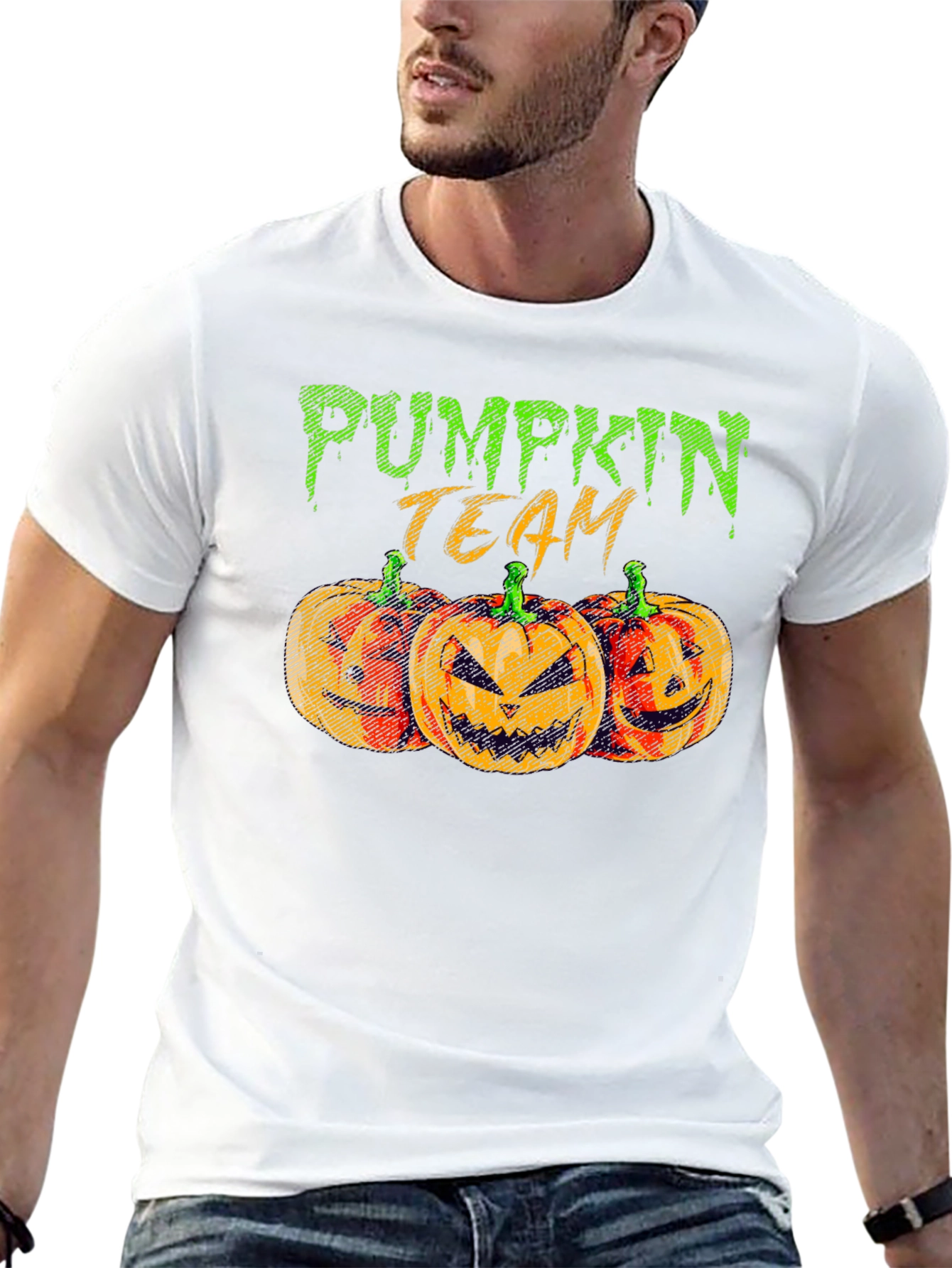 Pumpkin Team Halloween T-Shirt