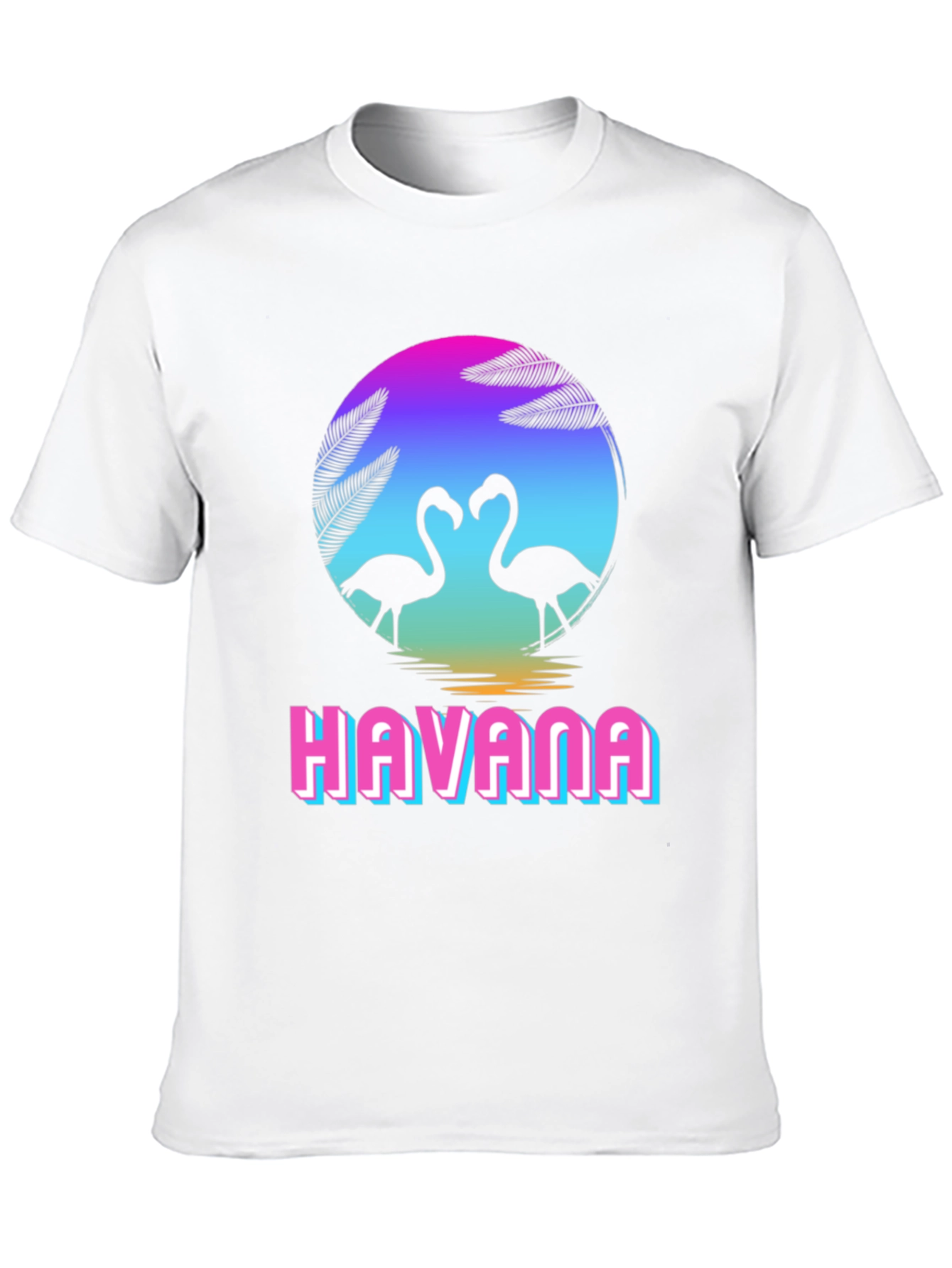 Havana Flamingo Graphic T-Shirt