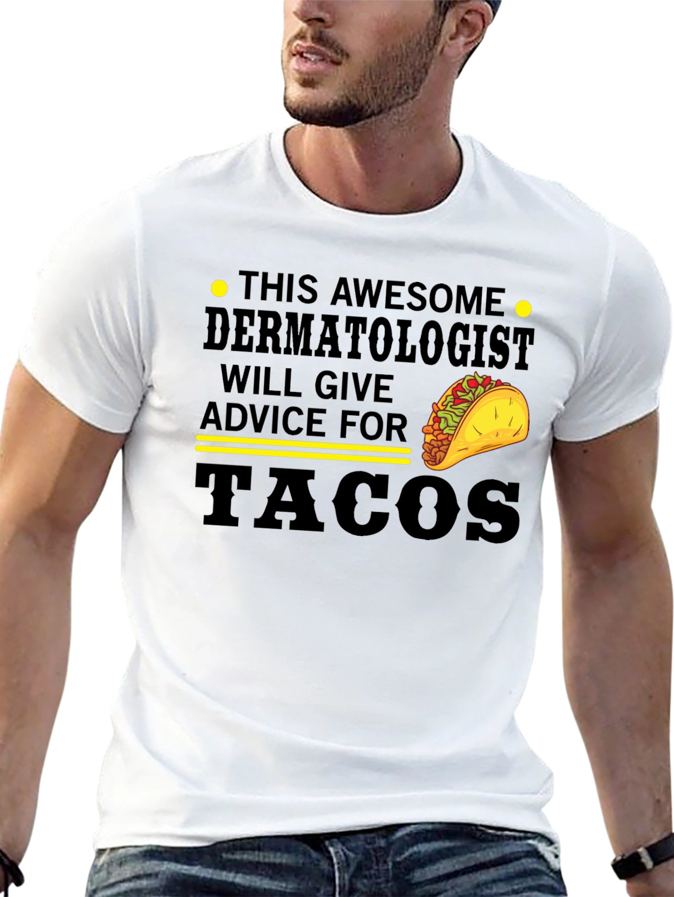 Dermatologist Tacos Graphic Tee