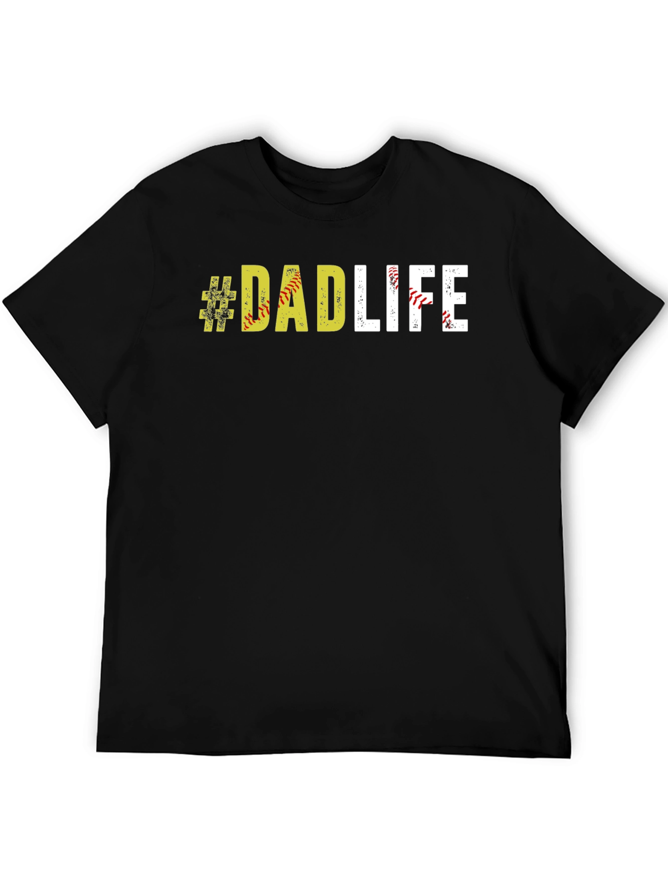#DadLife Softball T-Shirt - Fathers Day Apparel