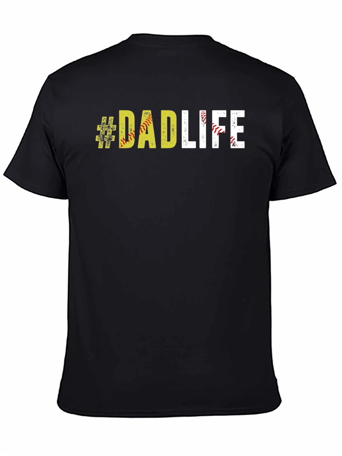 #DadLife Softball T-Shirt - Fathers Day Apparel
