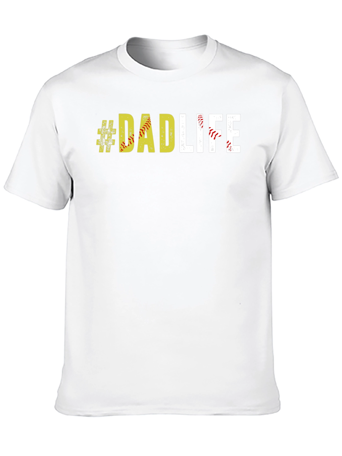 #DadLife Softball T-Shirt - Fathers Day Apparel