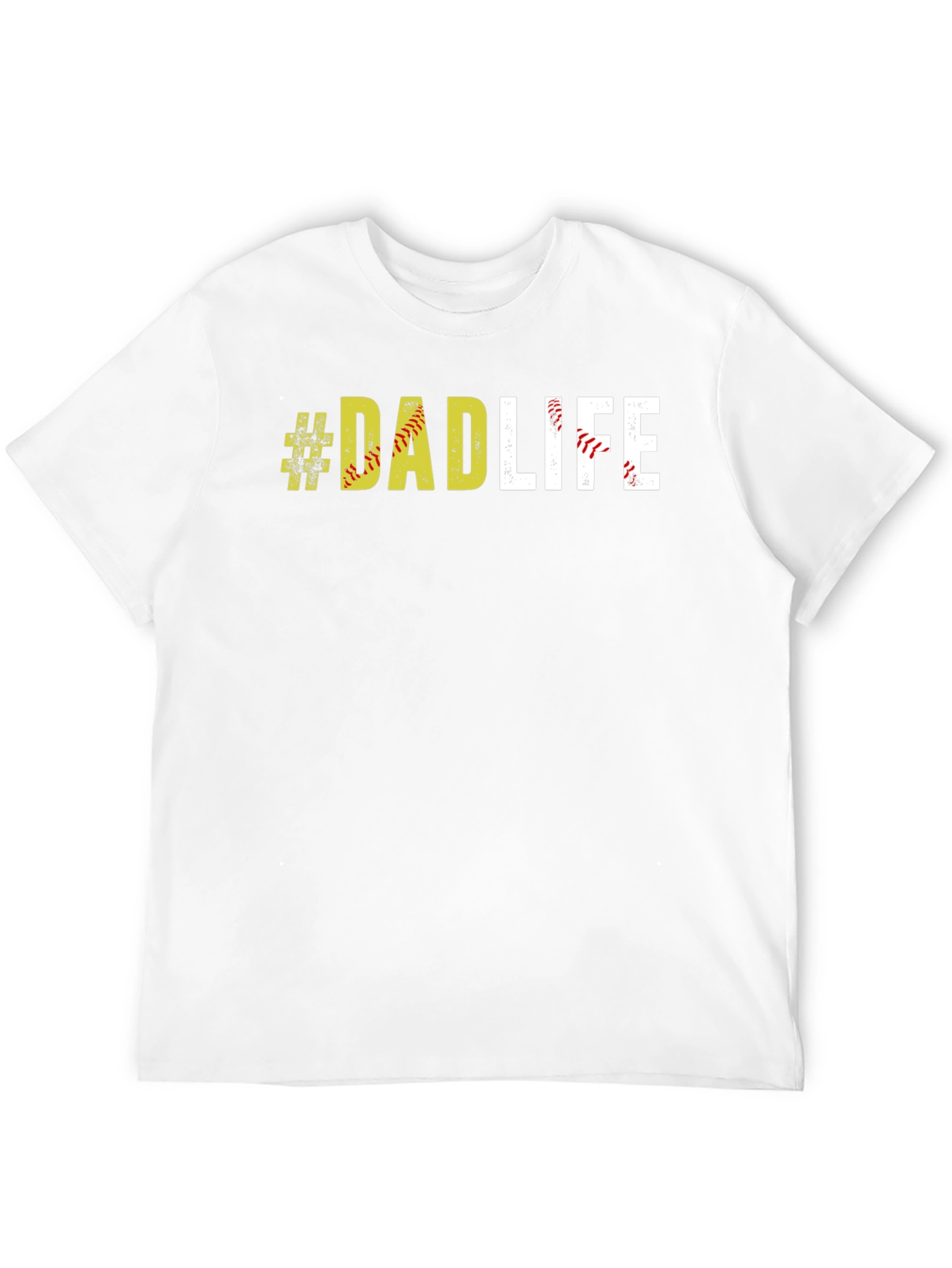 #DadLife Softball T-Shirt - Fathers Day Apparel