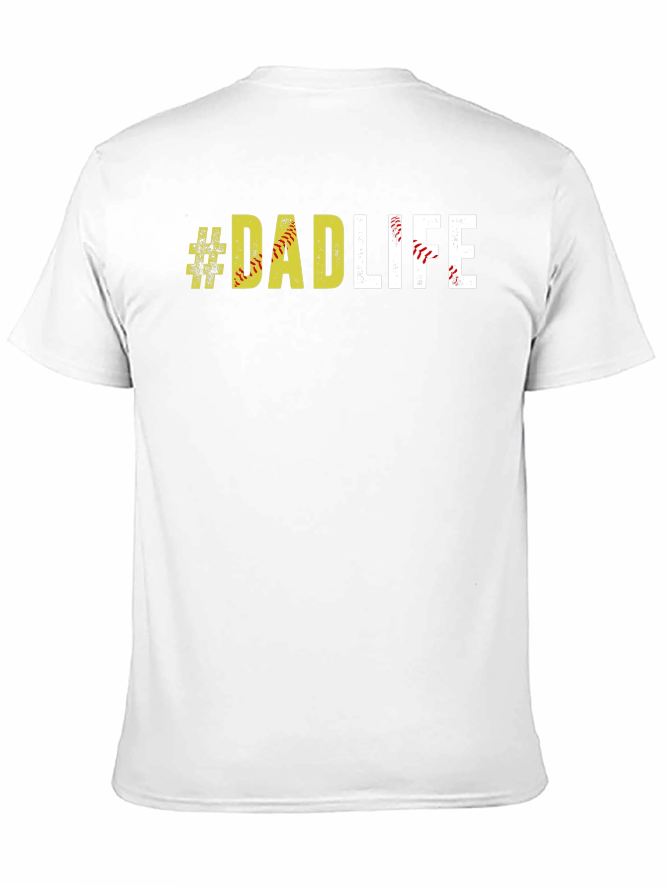 #DadLife Softball T-Shirt - Fathers Day Apparel