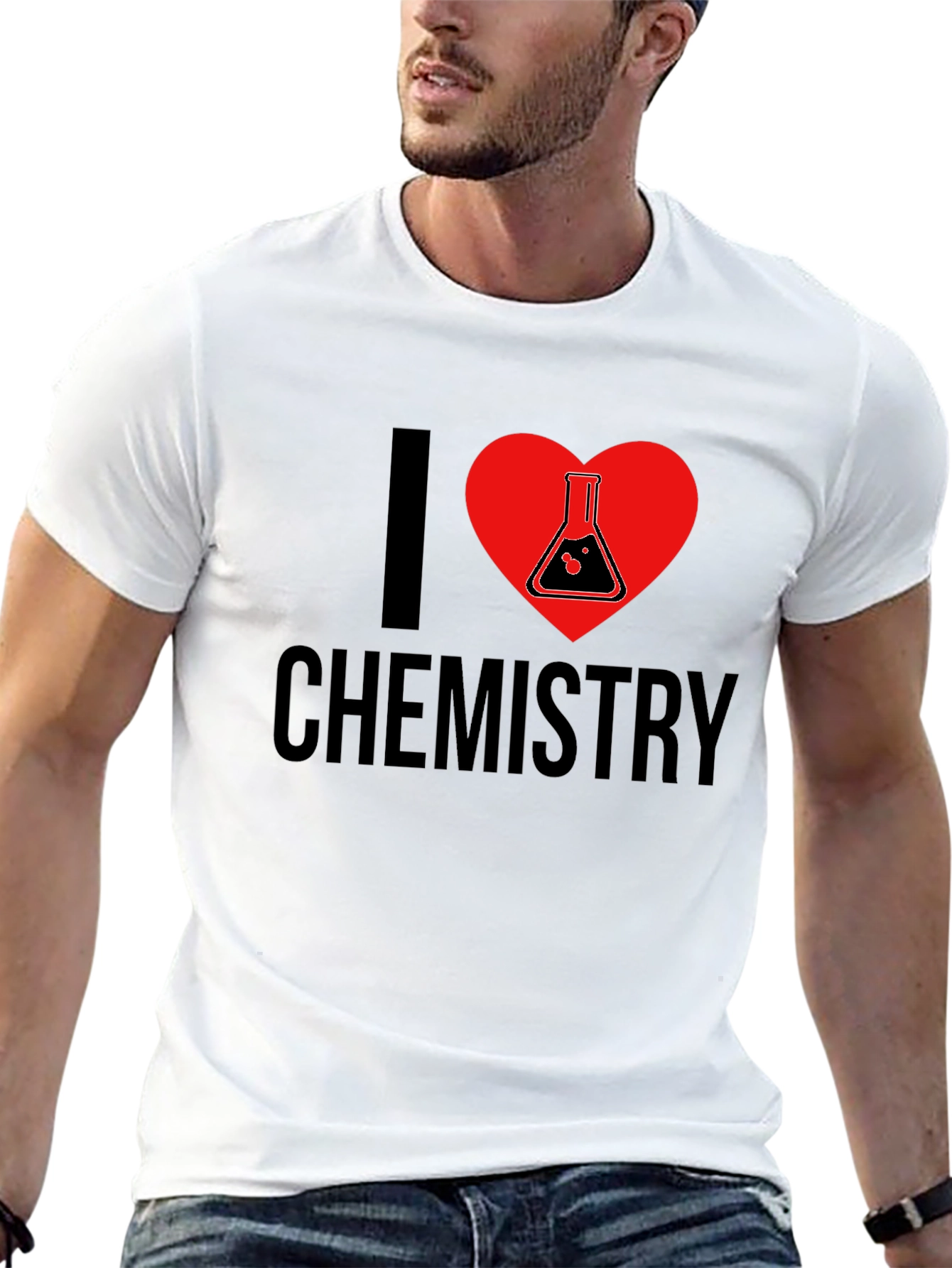I Heart Chemistry Graphic T-Shirt
