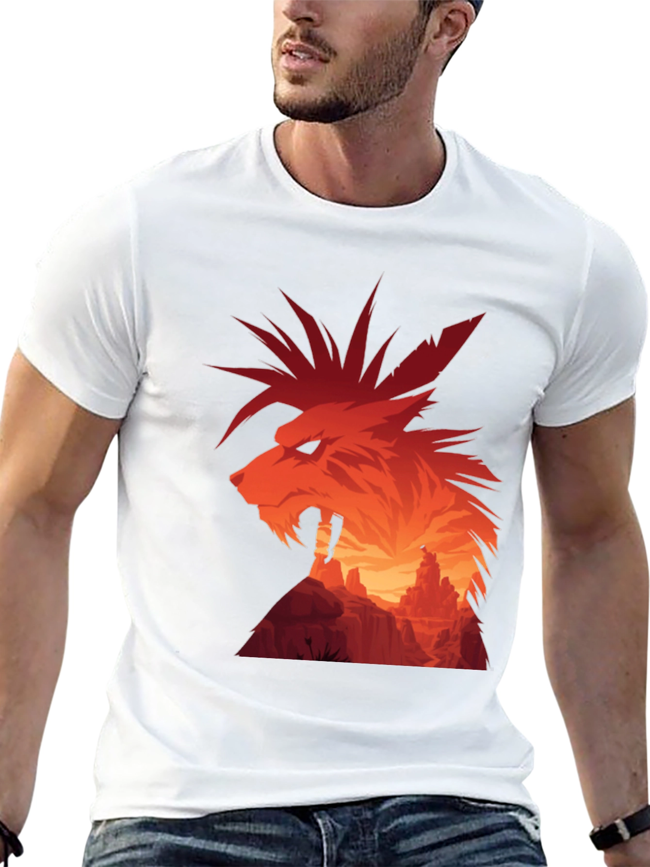 Red XIII Tee - Final Fantasy VII Inspired Shirt