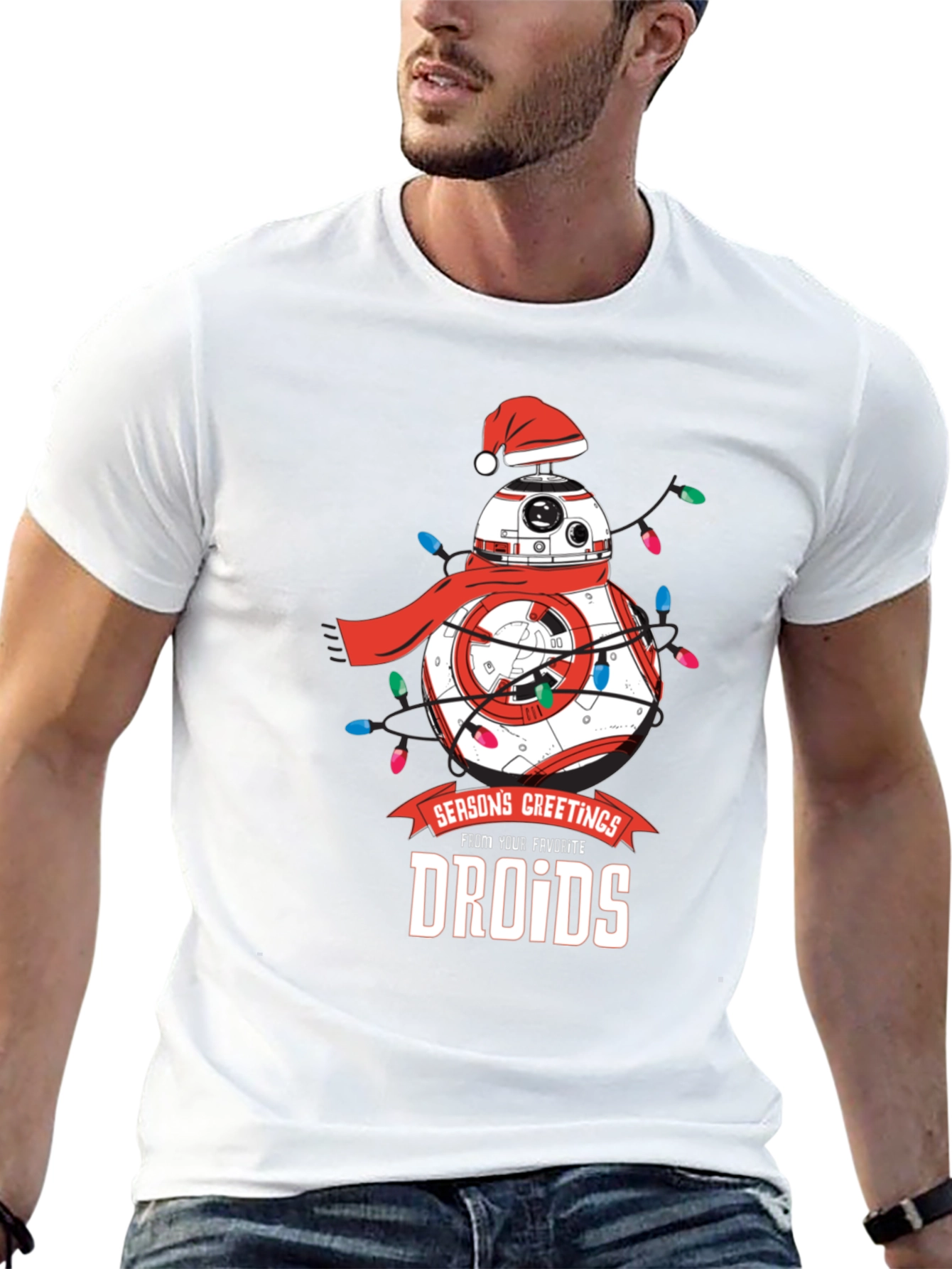 Star Wars Christmas Droids T-Shirt