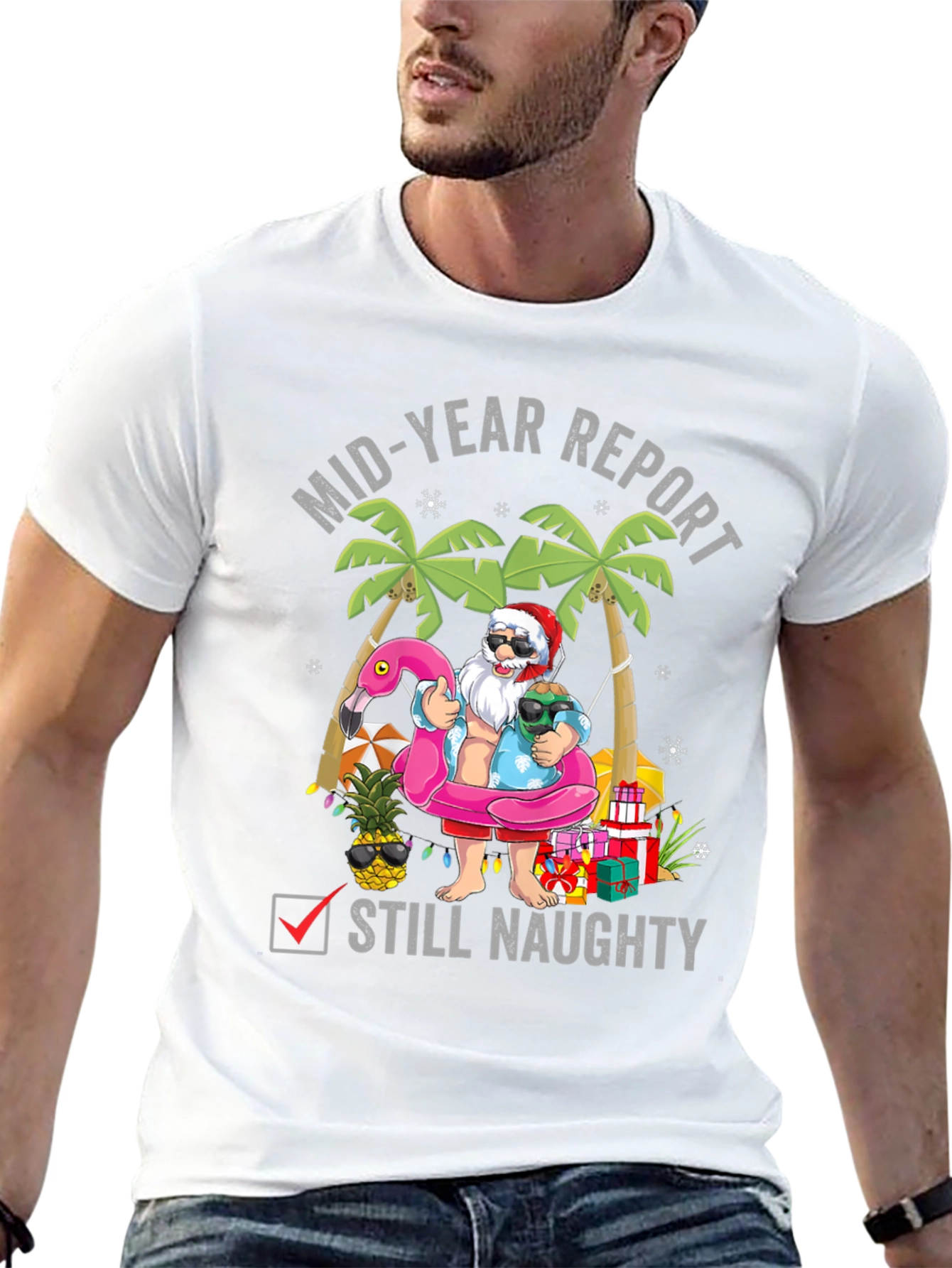 Mid-Year Report Still Naughty T-Shirt