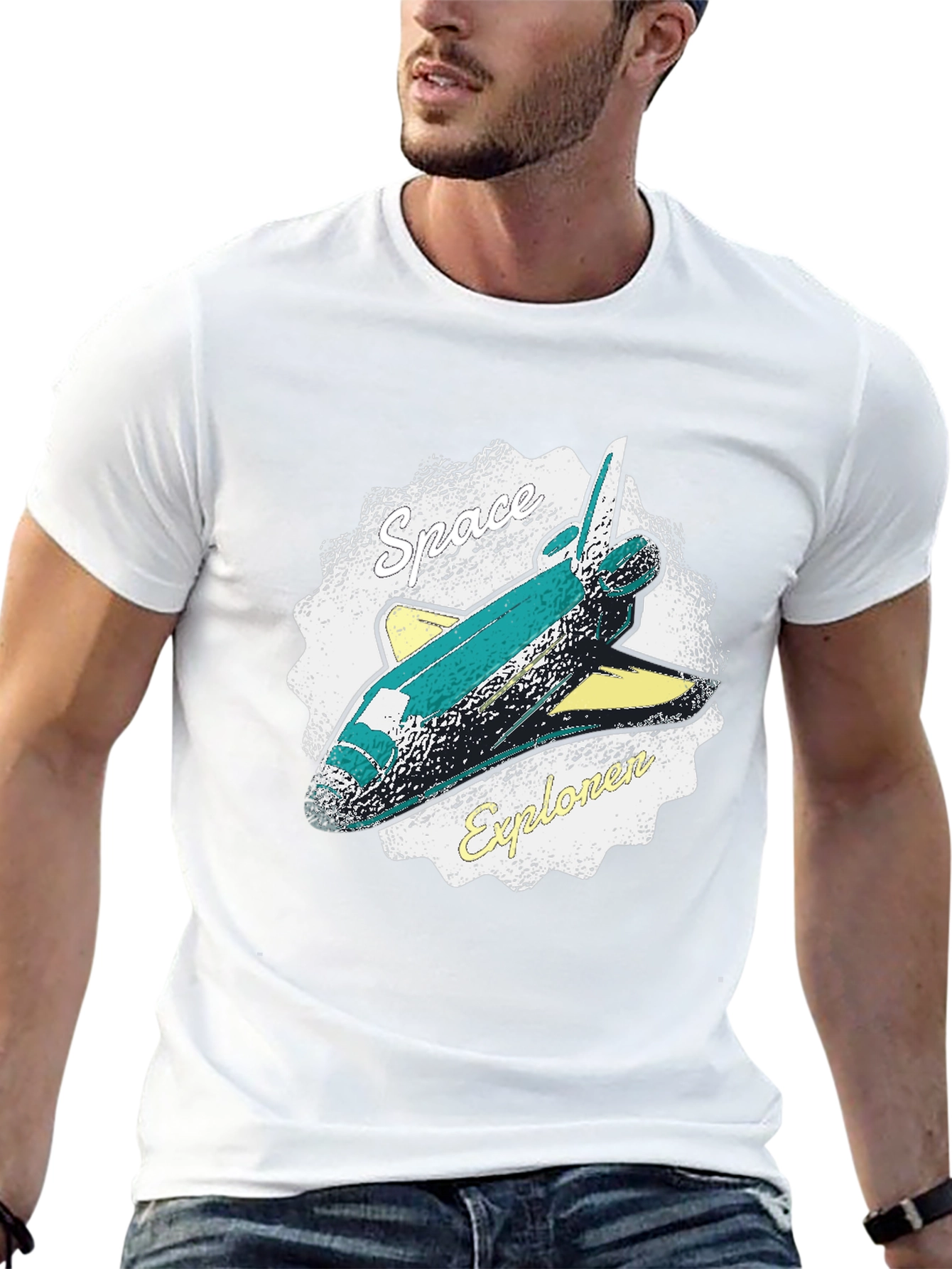 Space Explorer Graphic T-Shirt