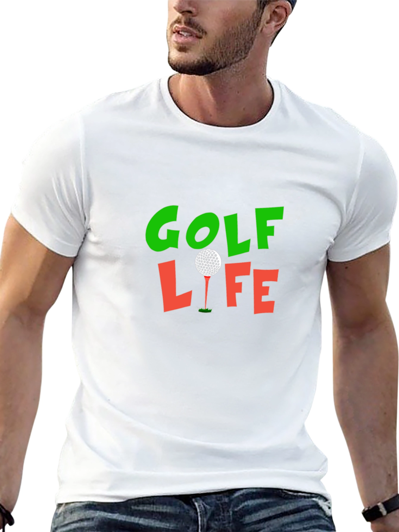 Golf Life Graphic T-Shirt - Black