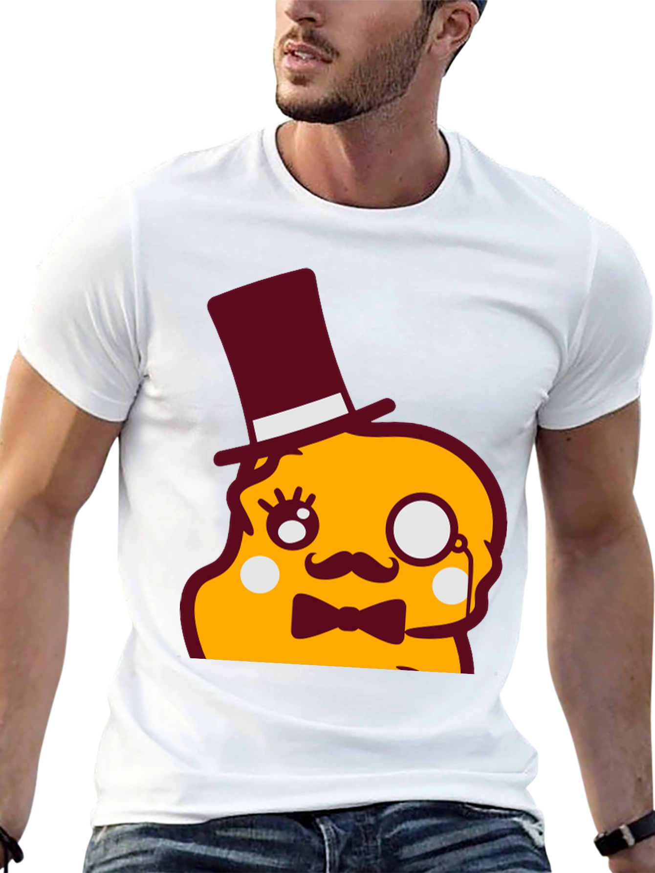 Dapper Potato Graphic Tee - Fun Novelty T-Shirt