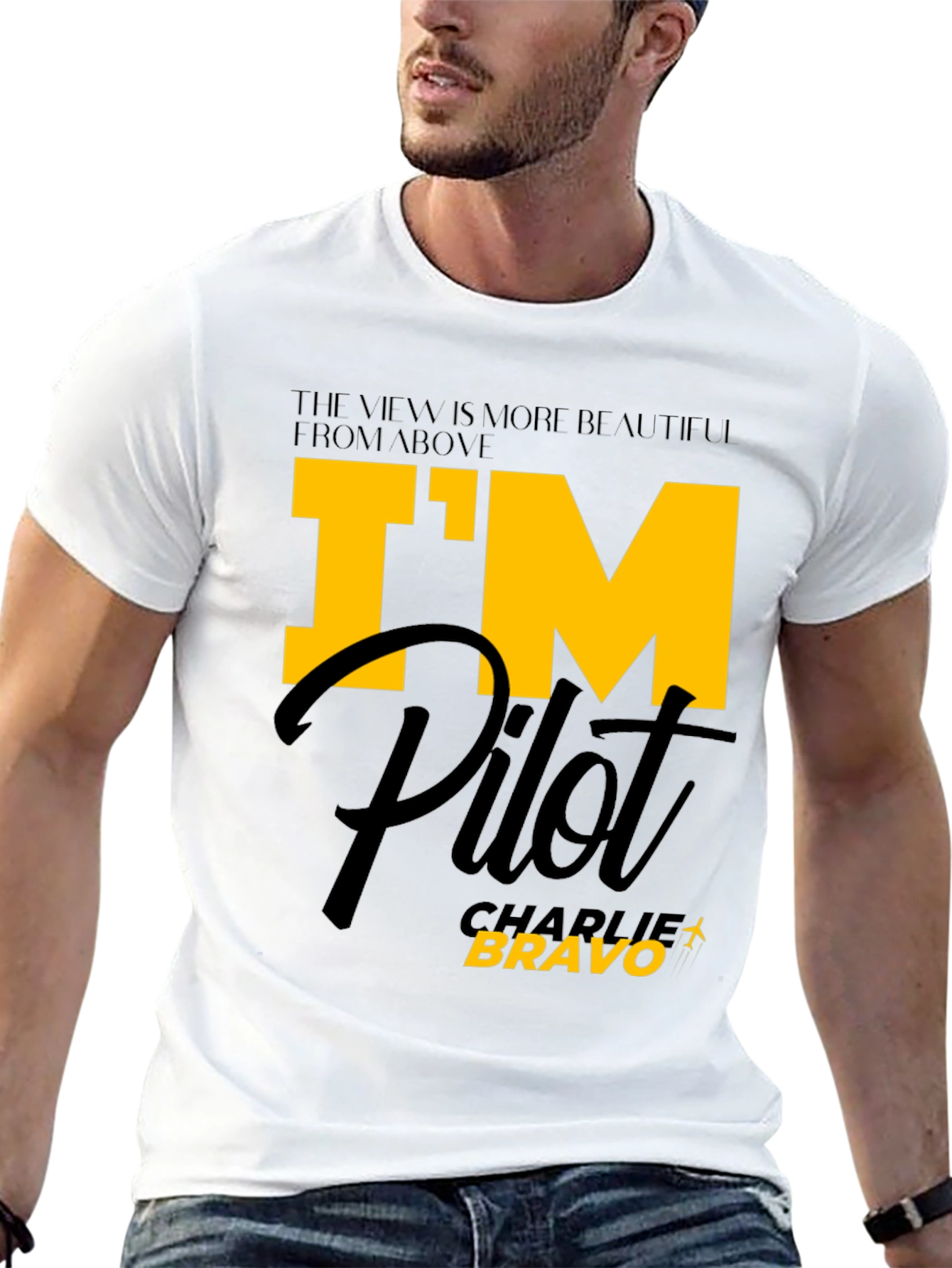 Im Pilot - Charlie Bravo Graphic T-Shirt