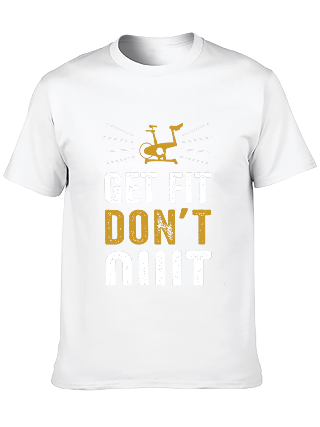 Get Fit Dont Quit Spin Class T-Shirt