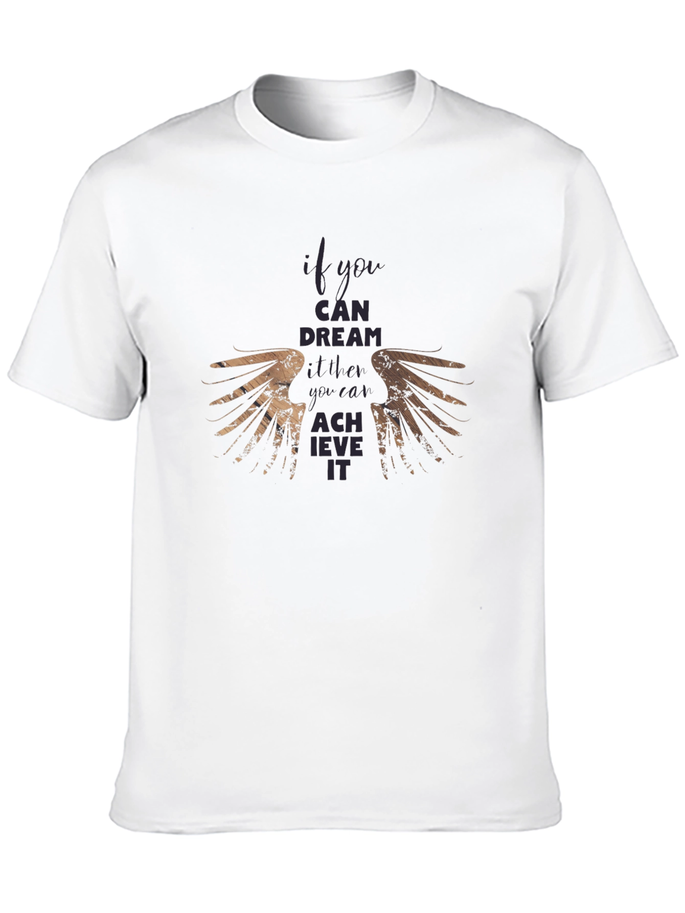 Dream Achieve Wings Graphic Tee