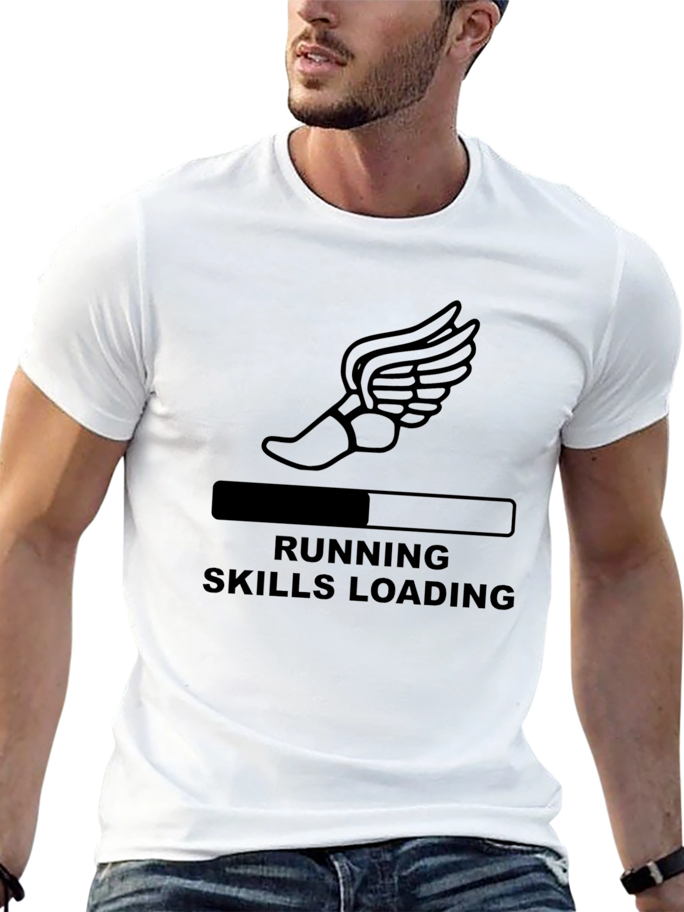 Running Skills Loading T-Shirt - Black